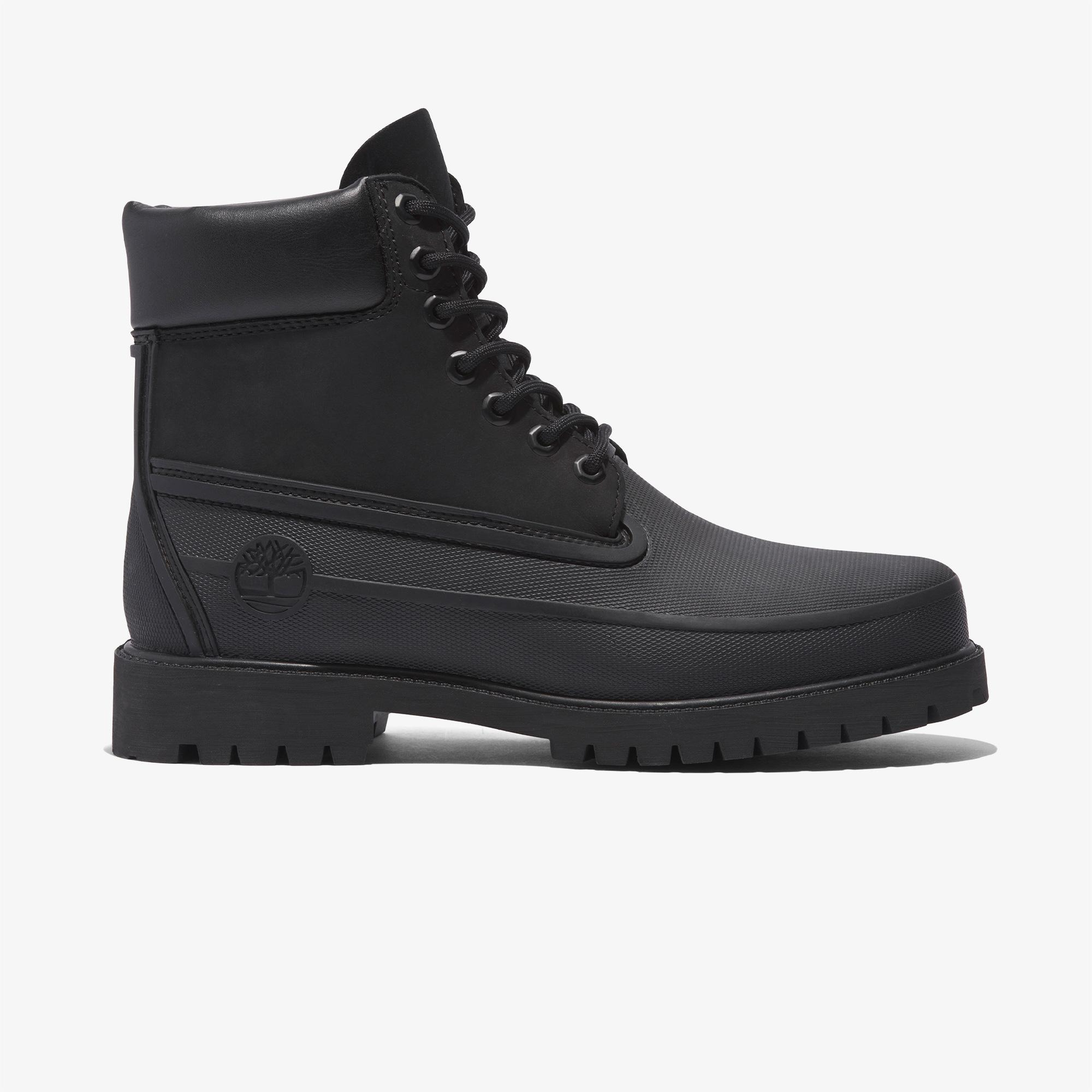 Timberland 6 Inch Lace Up Waterproof Siyah Erkek Bot