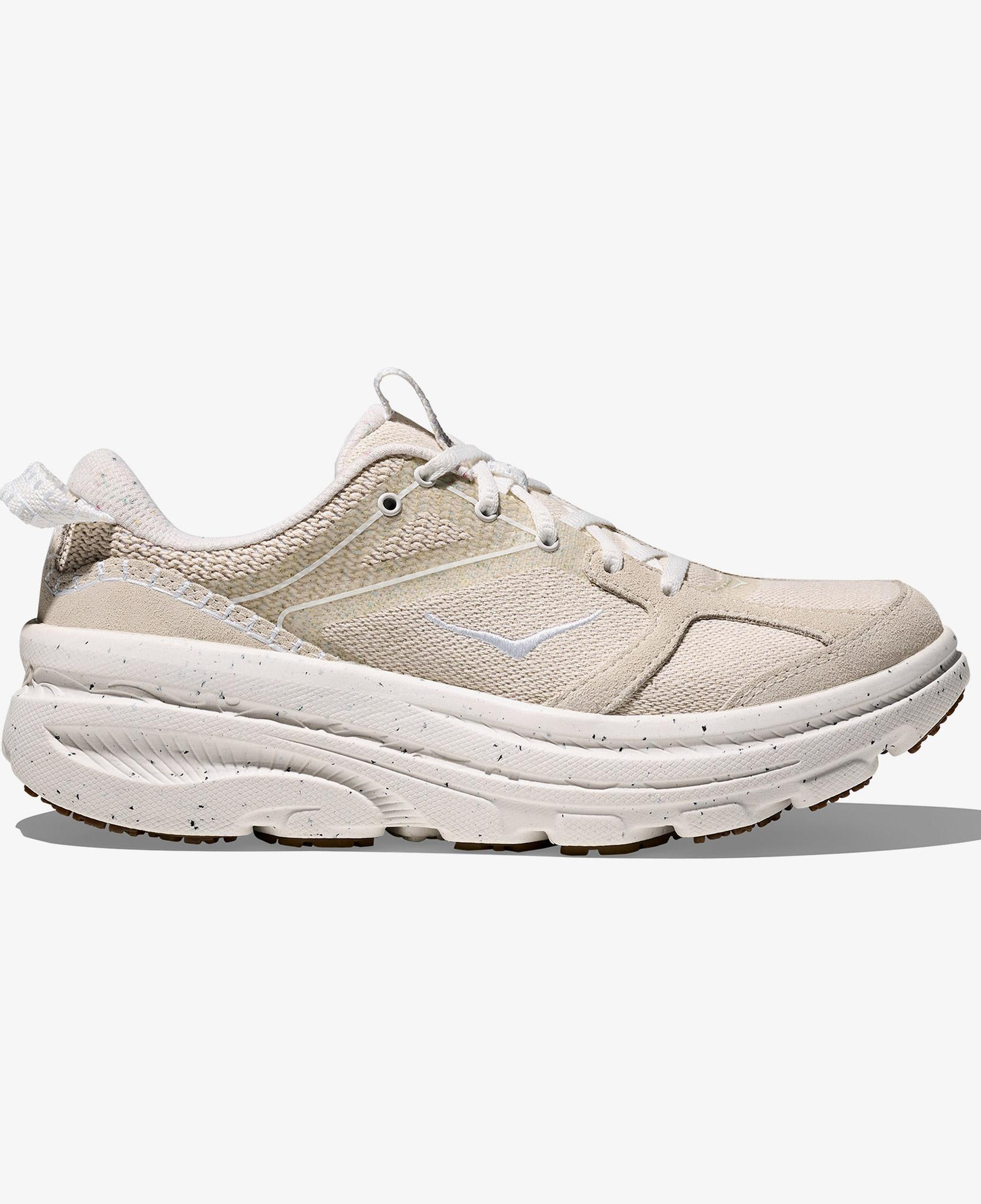 Hoka Vibrant Bloom Bondi B3LS Kadın Bej Spor Ayakkabı