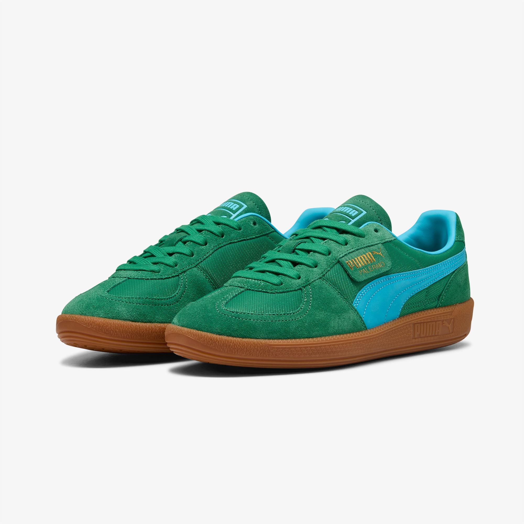 Puma Palermo Vintage Update Erkek Yeşil Spor Ayakkabı