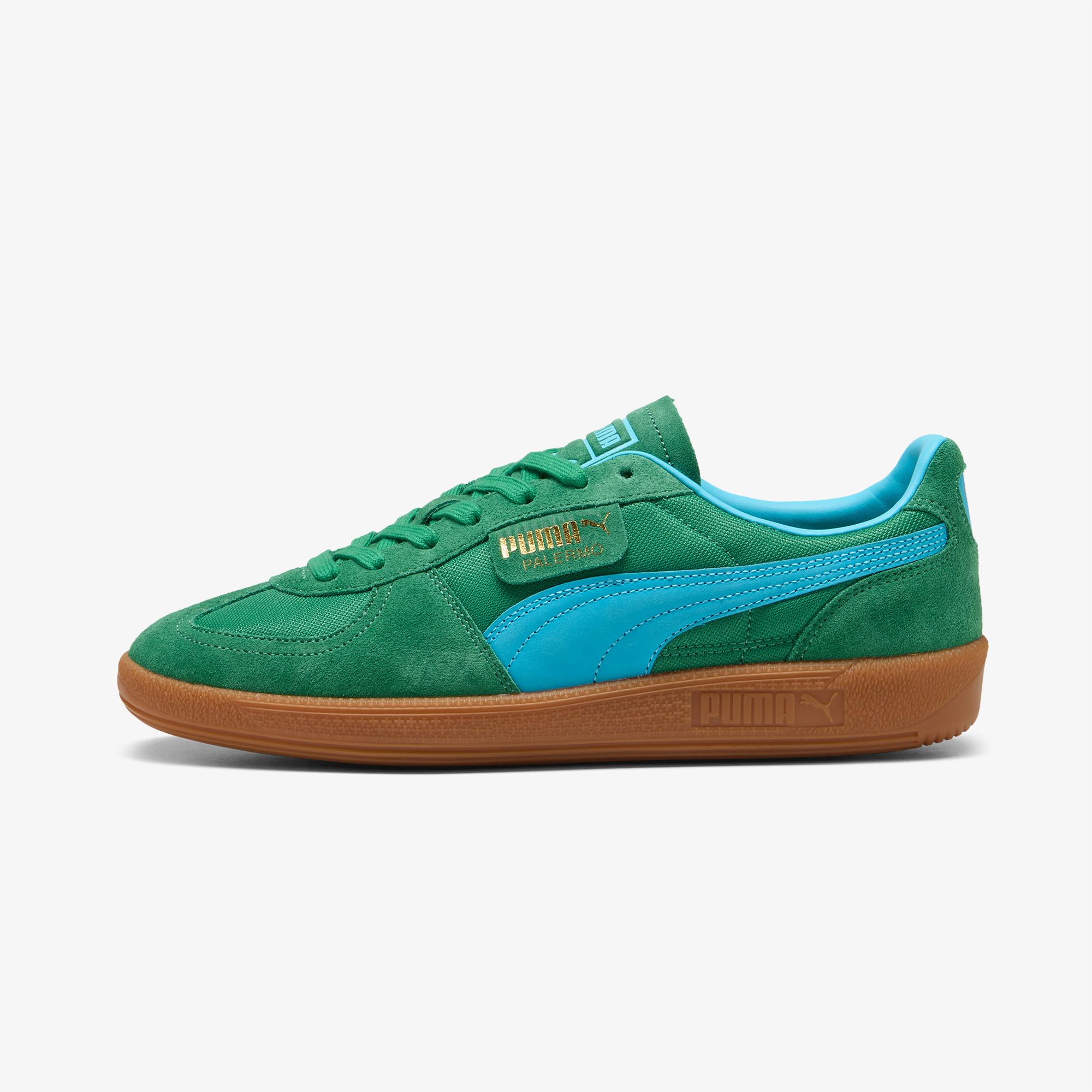 Puma Palermo Vintage Update Erkek Yeşil Spor Ayakkabı