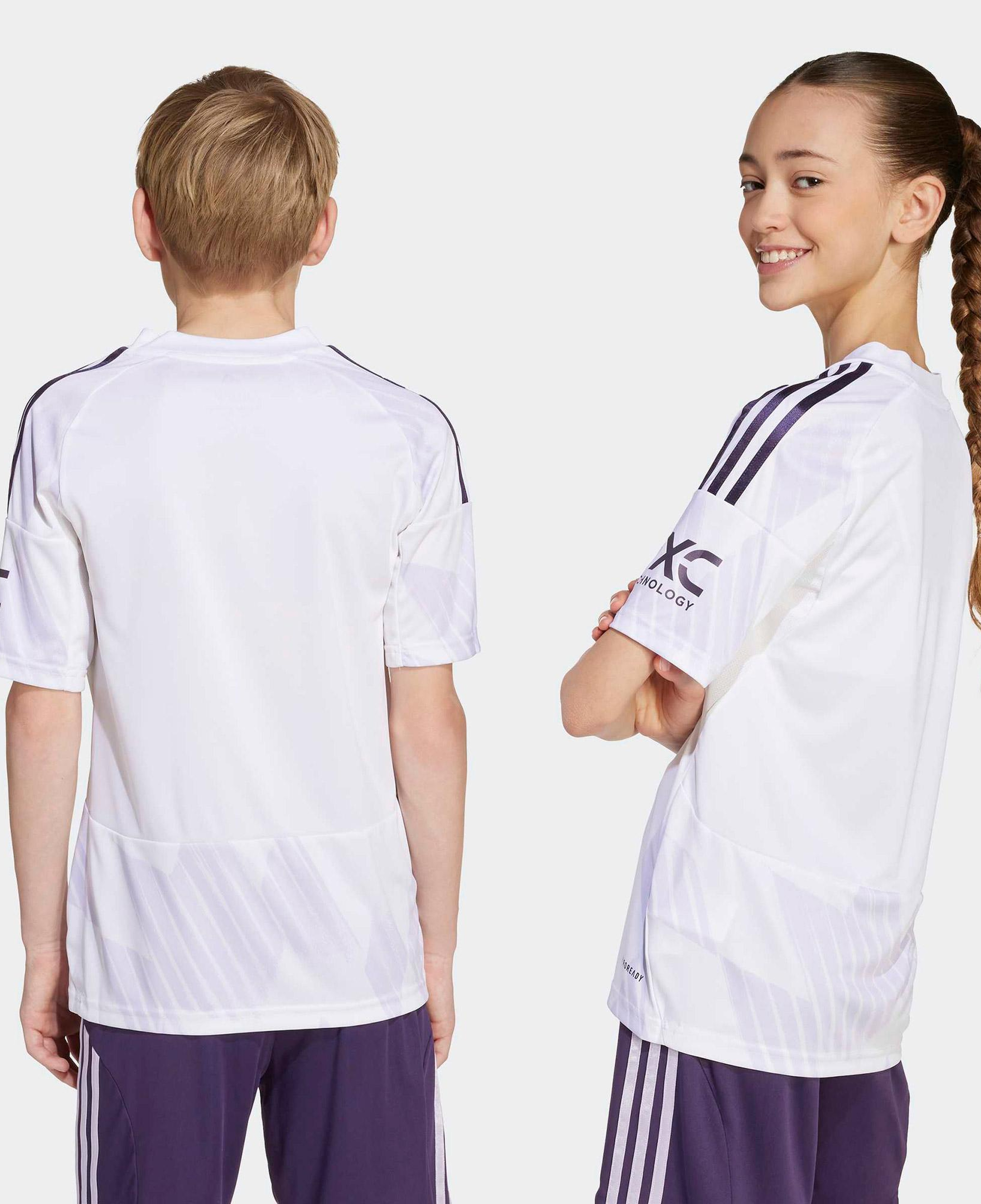 adidas Manchester United 25/26 Çocuk Beyaz Deplasman Forması