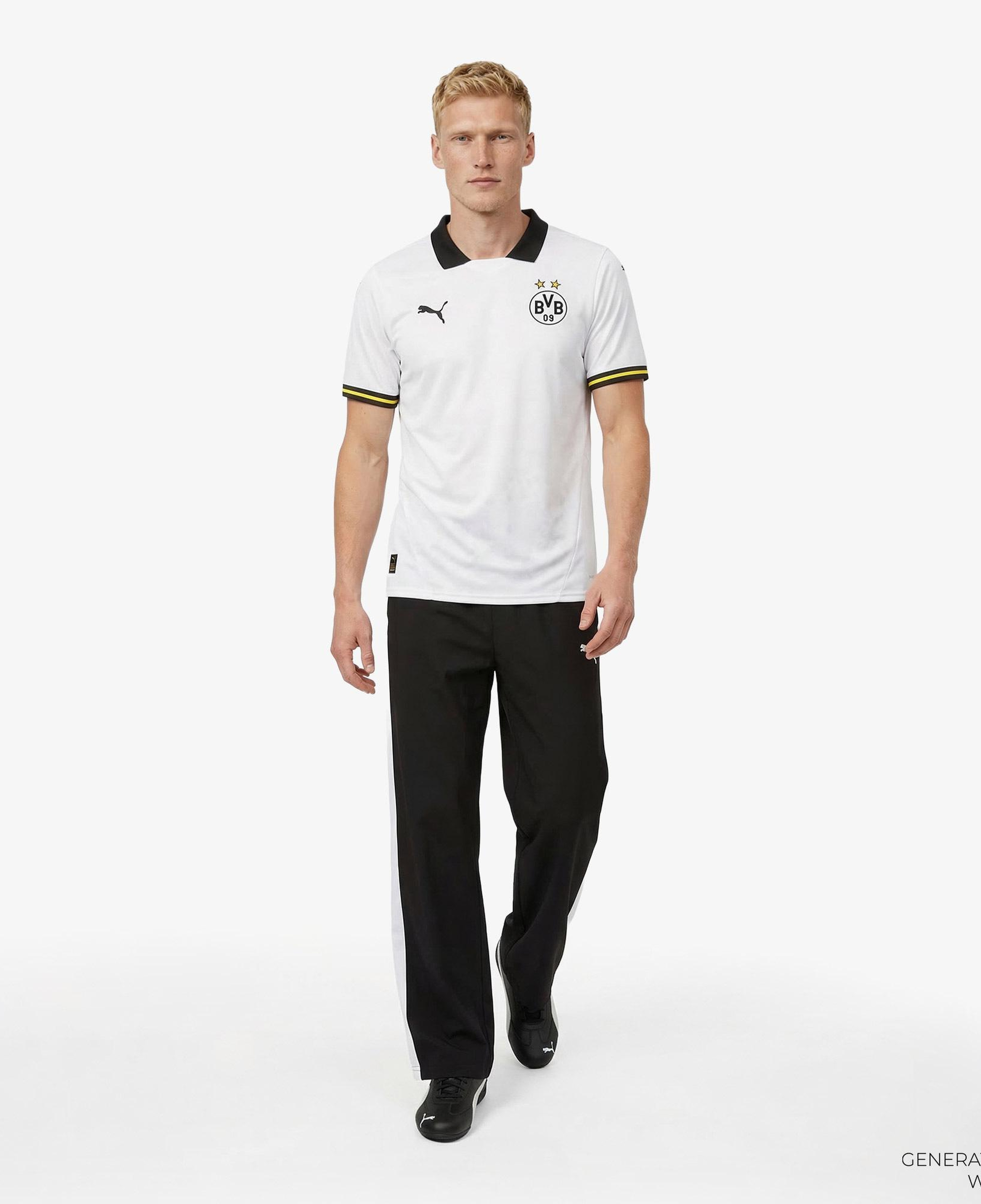 Puma Bourissia Dortmund FC Erkek Beyaz Forma