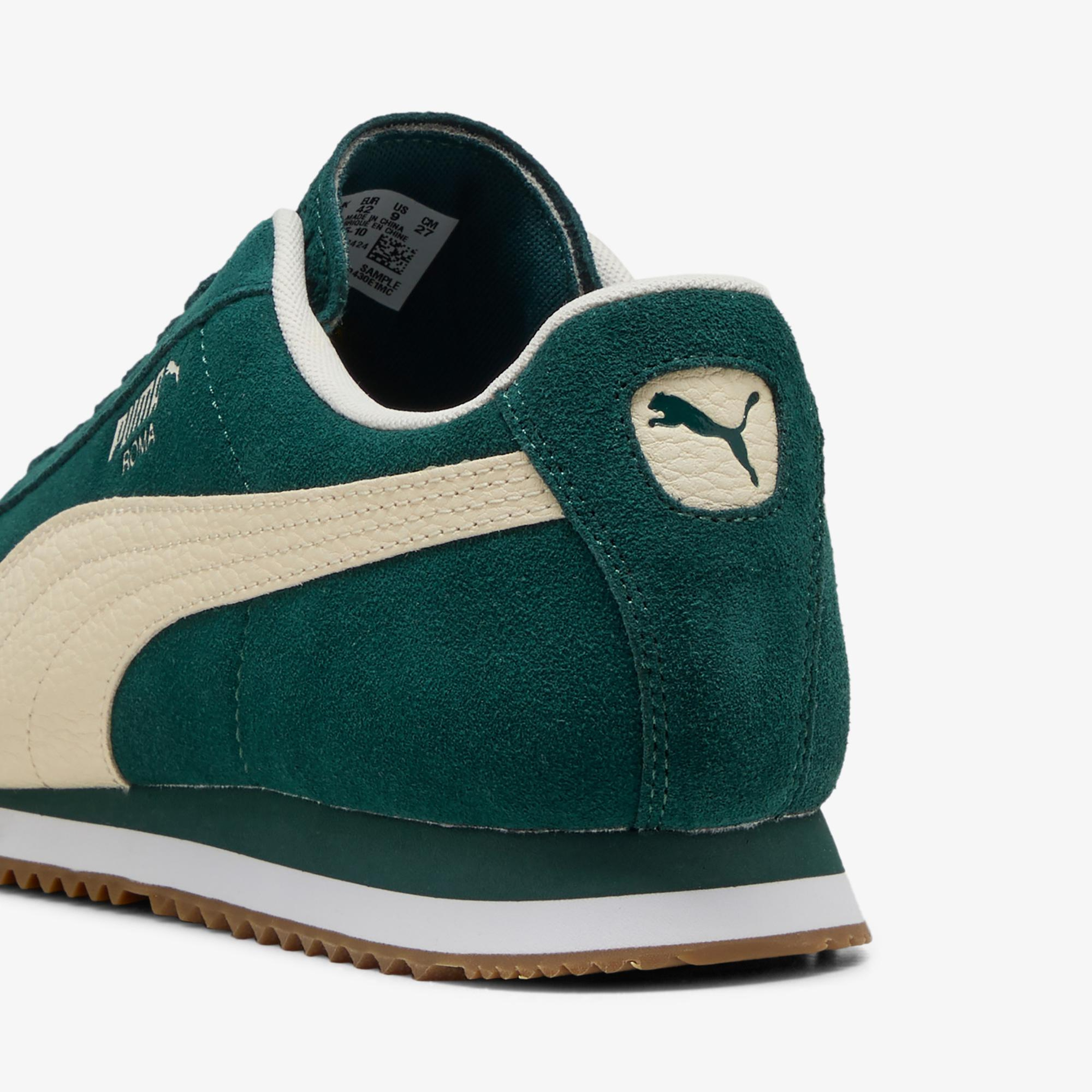 Puma Roma Suede Unisex Yeşil Spor Ayakkabı