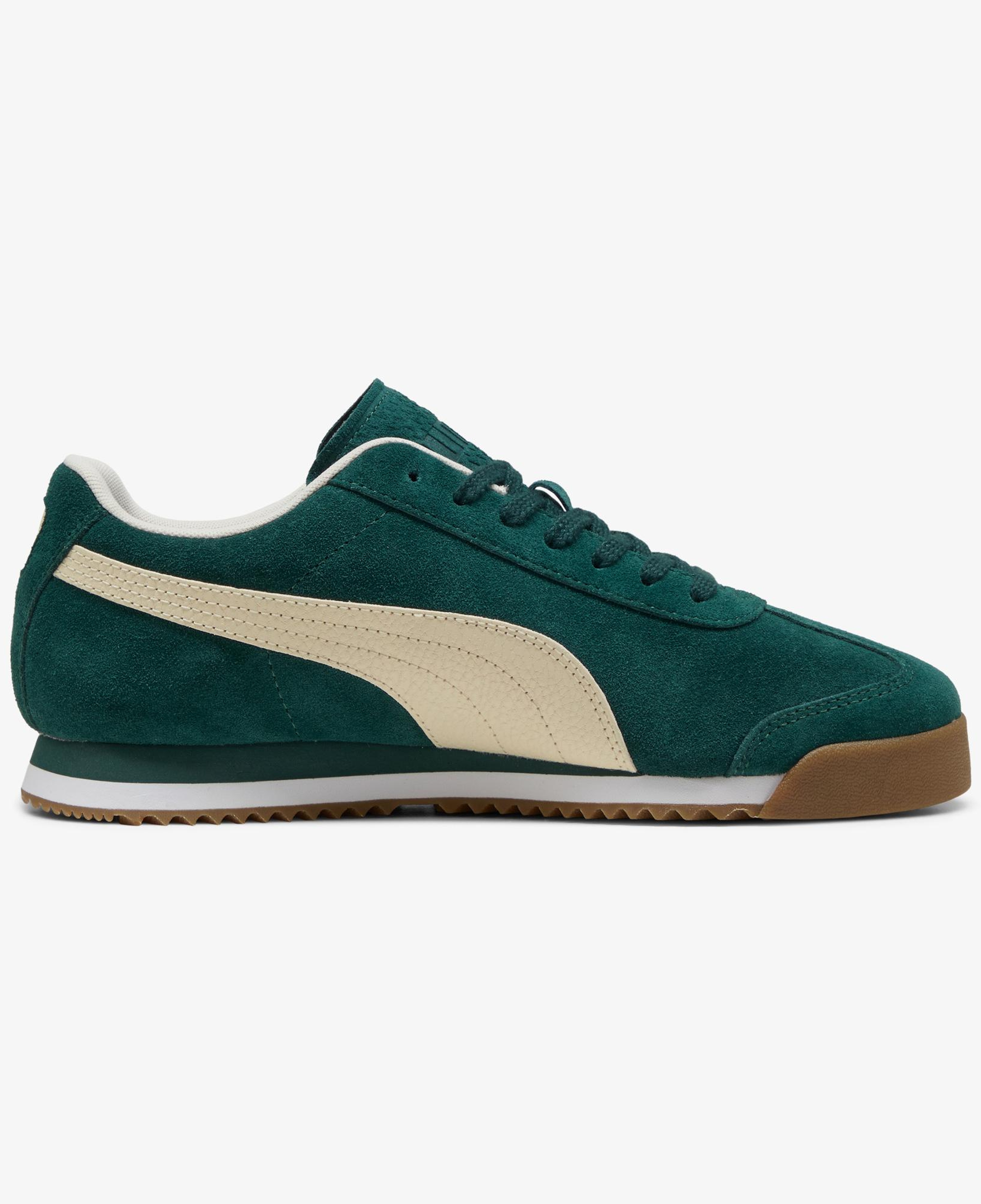 Puma Roma Suede Unisex Yeşil Spor Ayakkabı