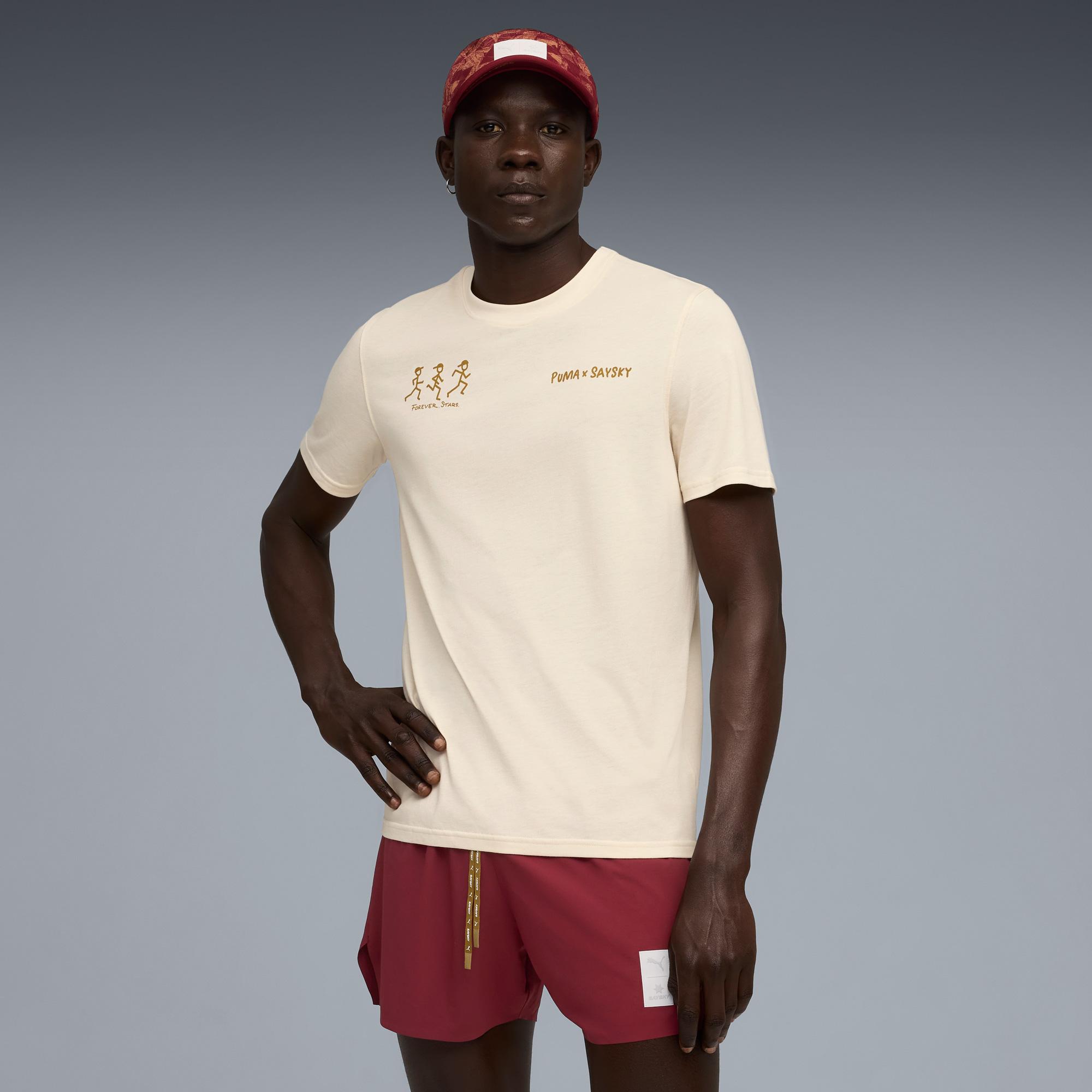 Puma SS Unisex Krem T-Shirt