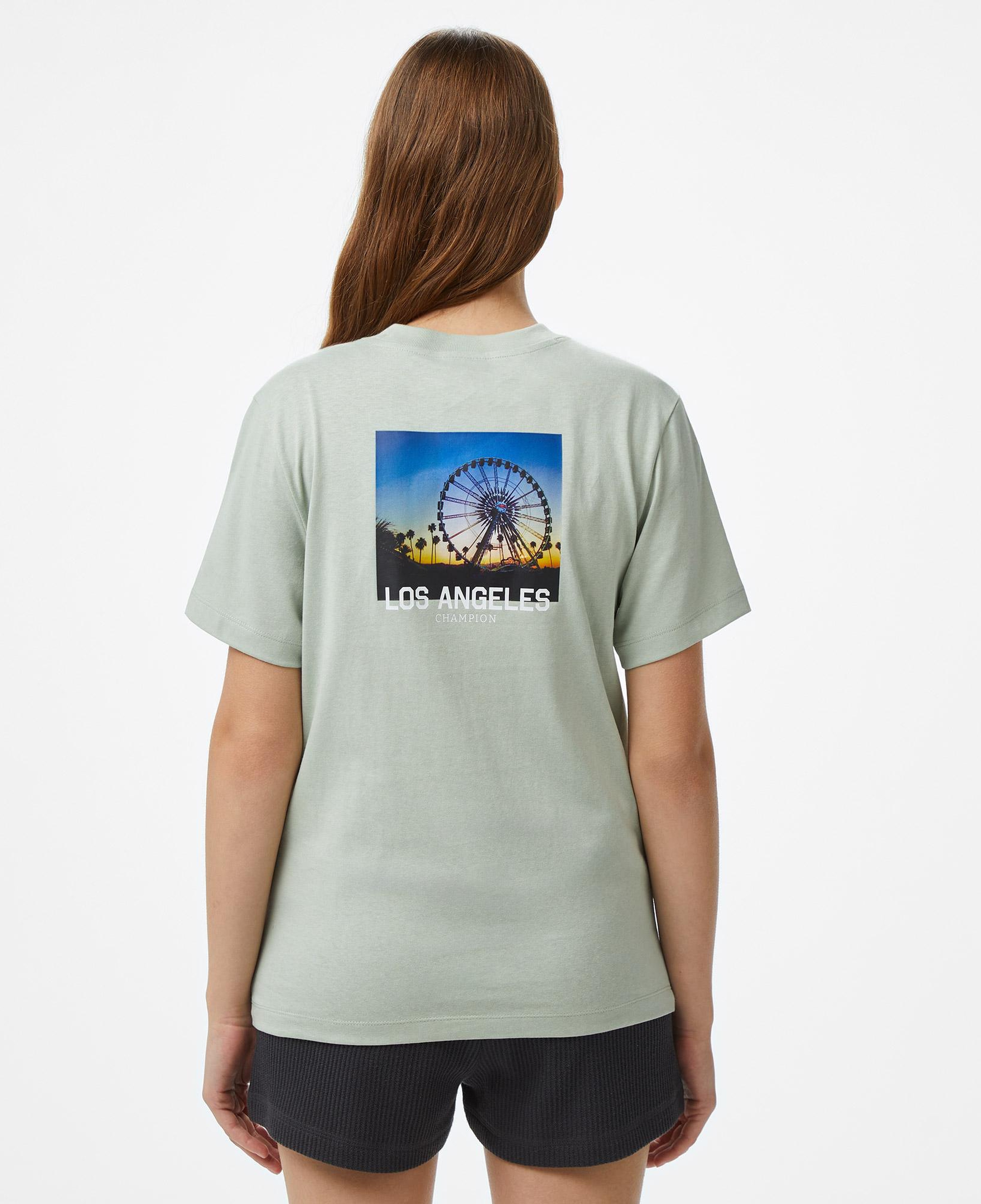 Champion Icons SS Kadın Yeşil T-Shirt