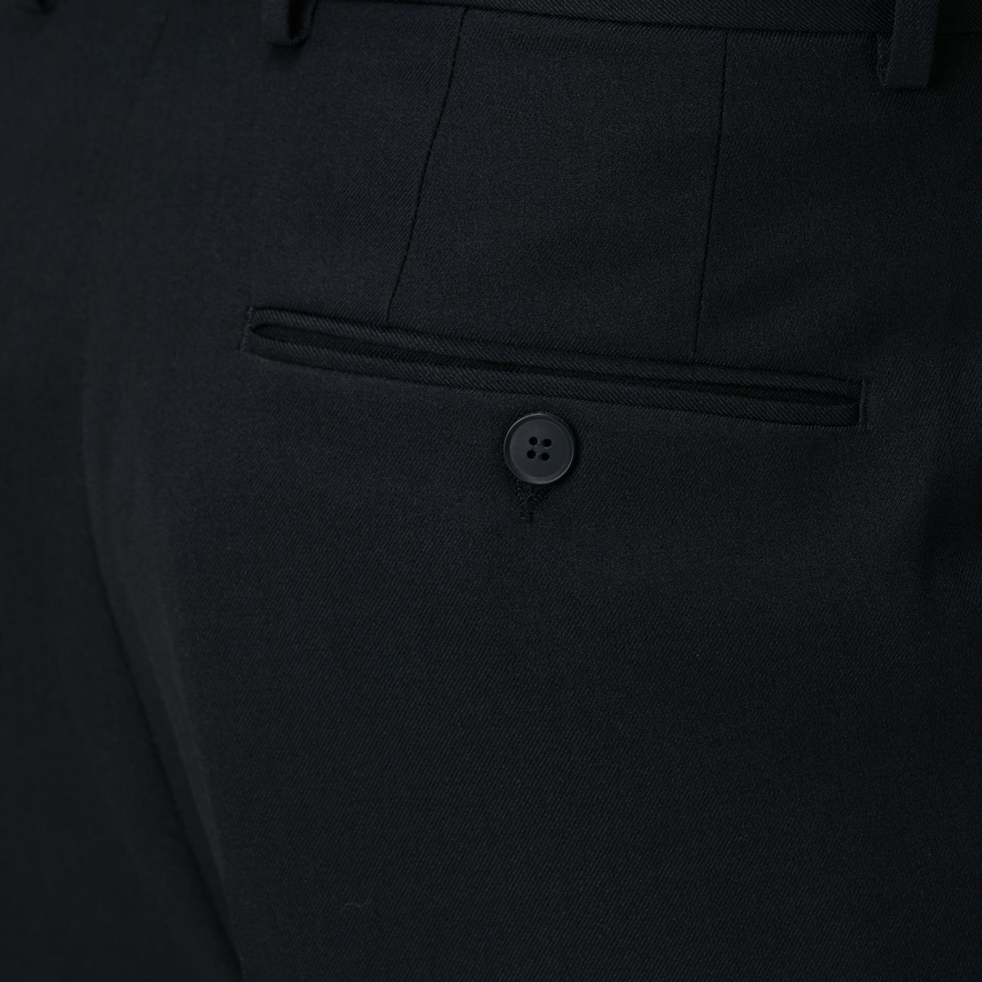 Network Erkek Siyah Jakarlı Comfort Fit Pantolon