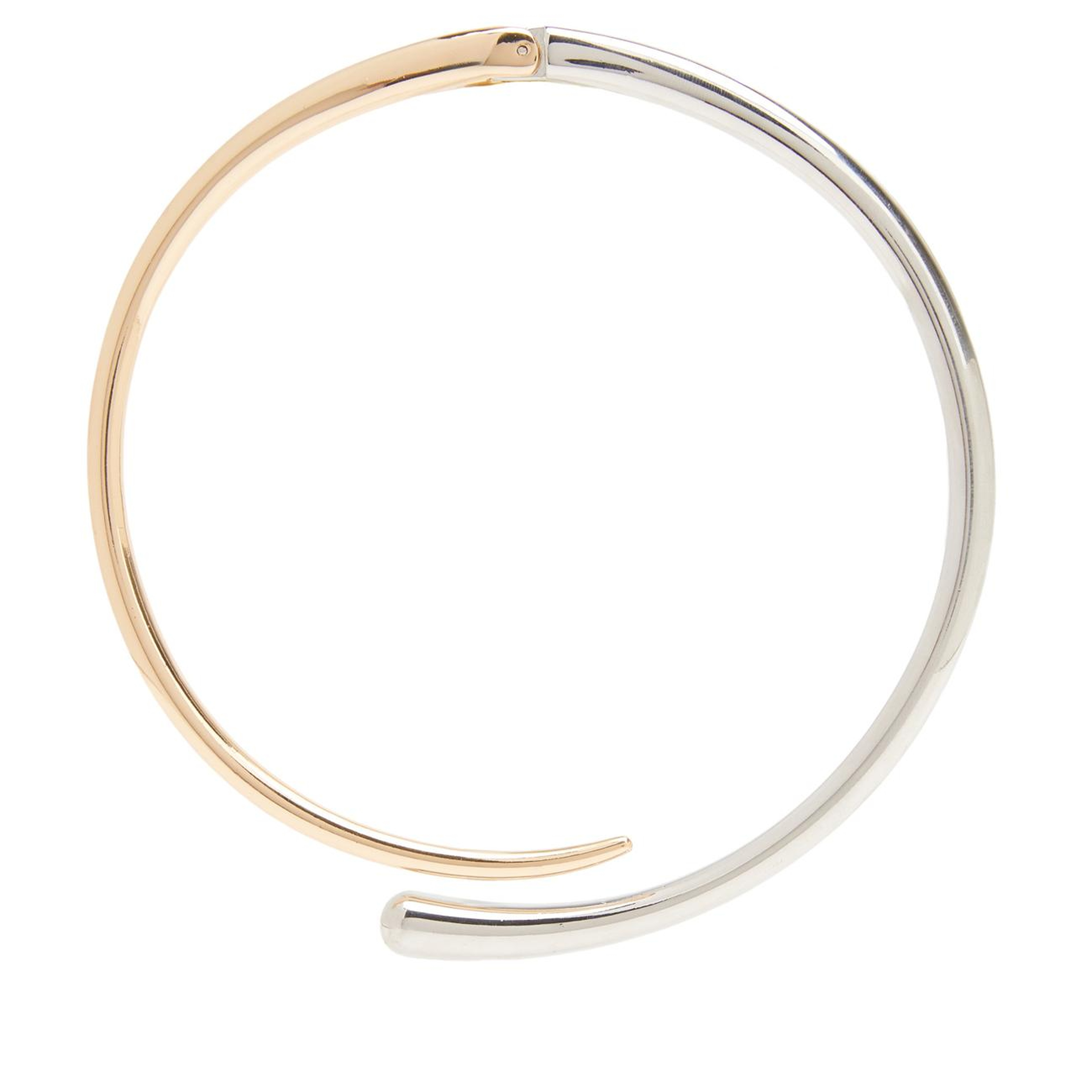 Network Kadın Gümüş Altın Rengi Choker Kolye