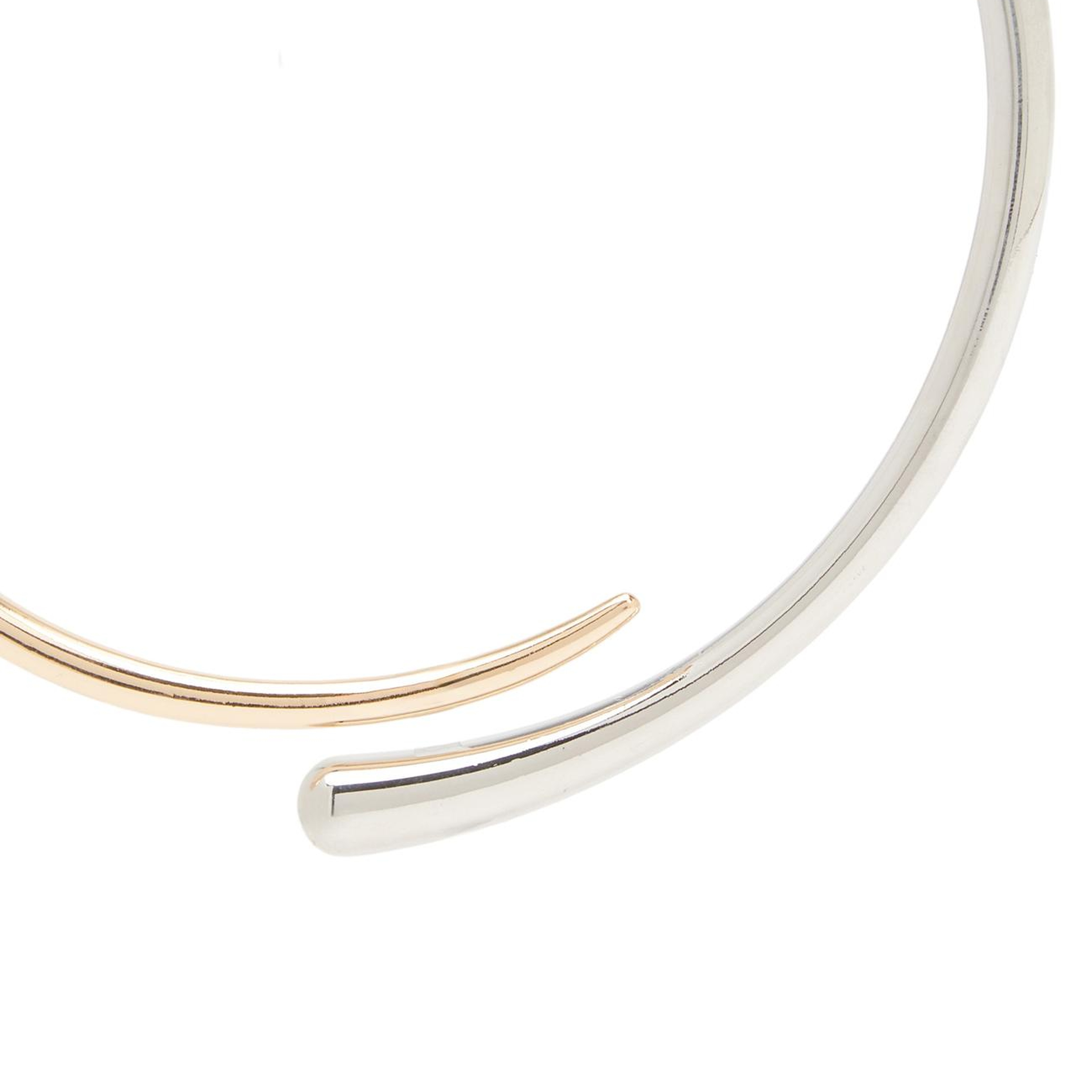 Network Kadın Gümüş Altın Rengi Choker Kolye