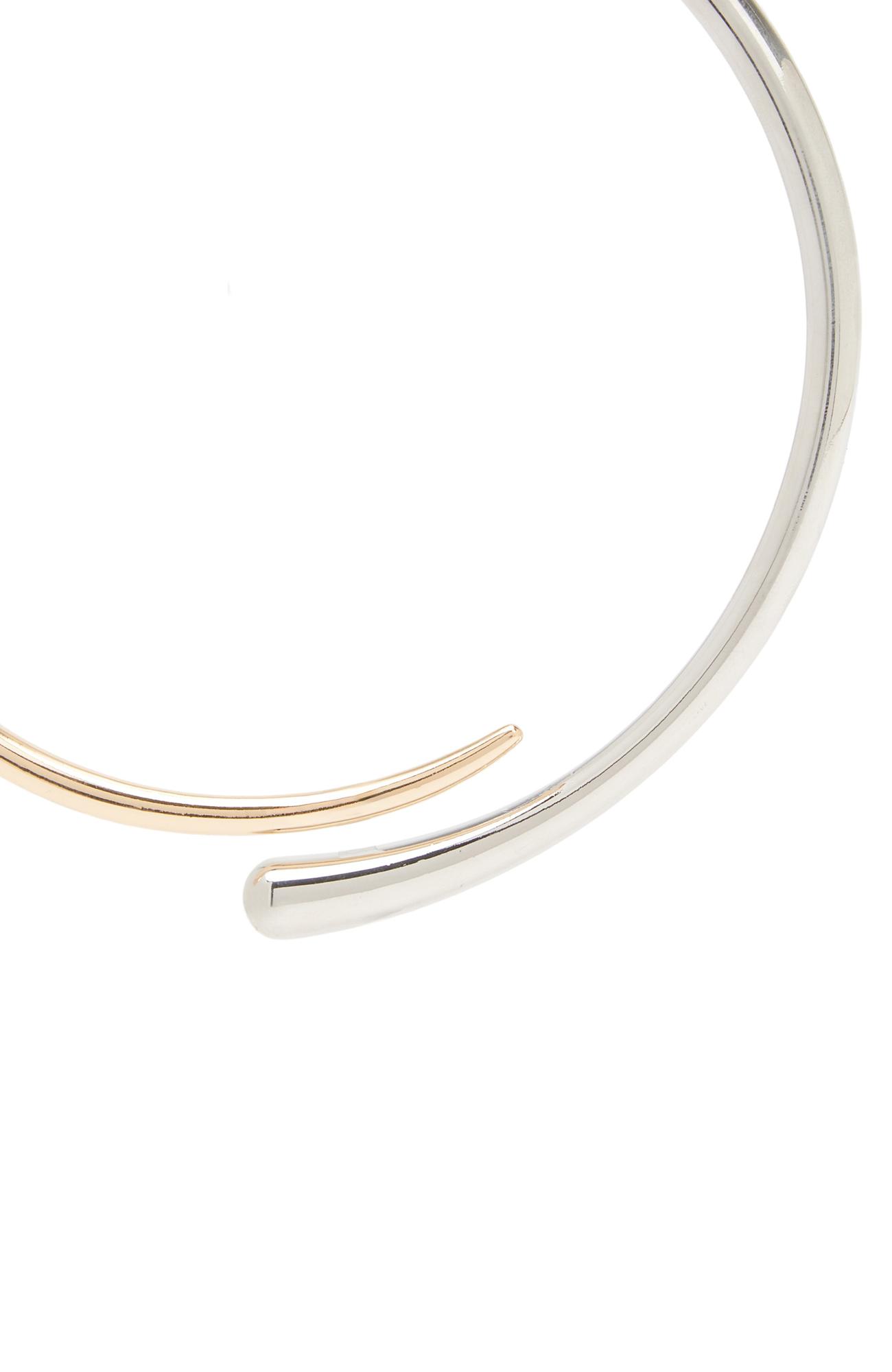 Network Kadın Gümüş Altın Rengi Choker Kolye