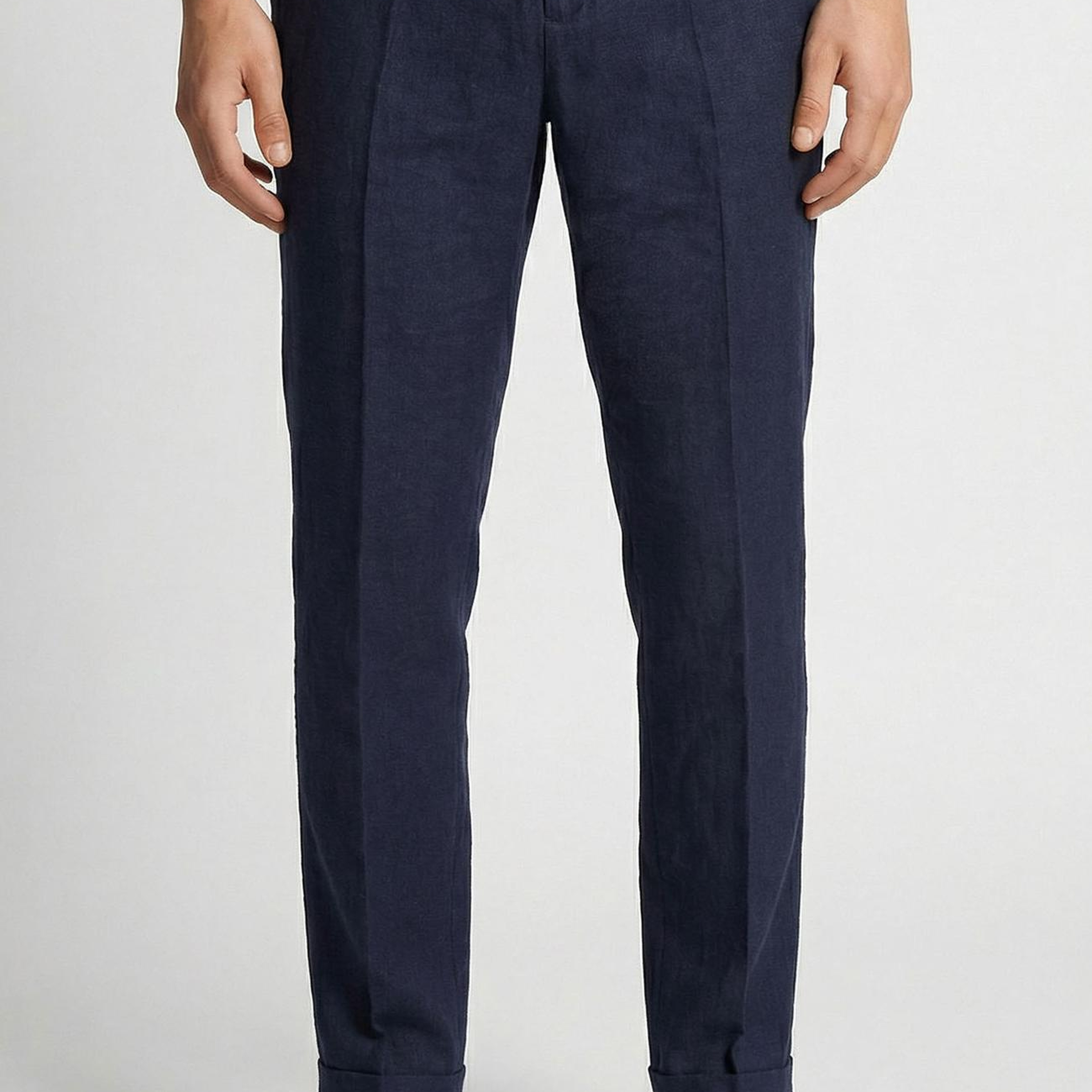 Network Erkek Lacivert Keten Jogger Pantolon