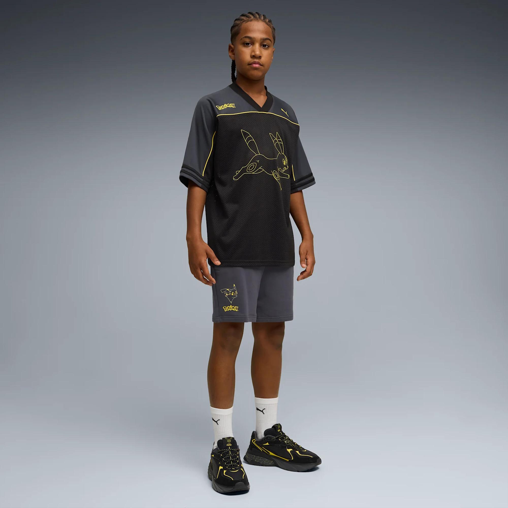 Puma X Pokemon Çocuk Siyah Forma