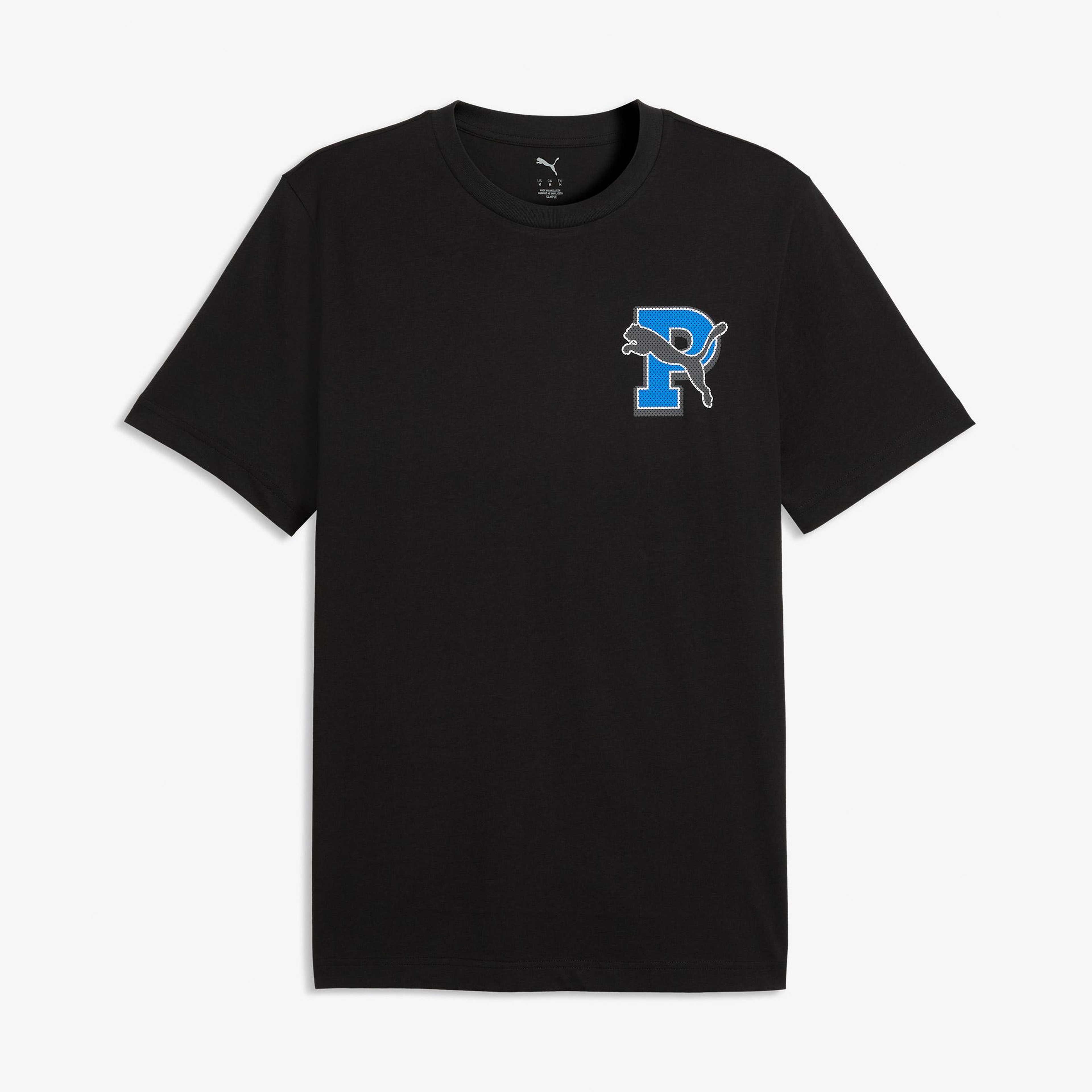 Puma Graphic  Erkek Siyah T-Shirt
