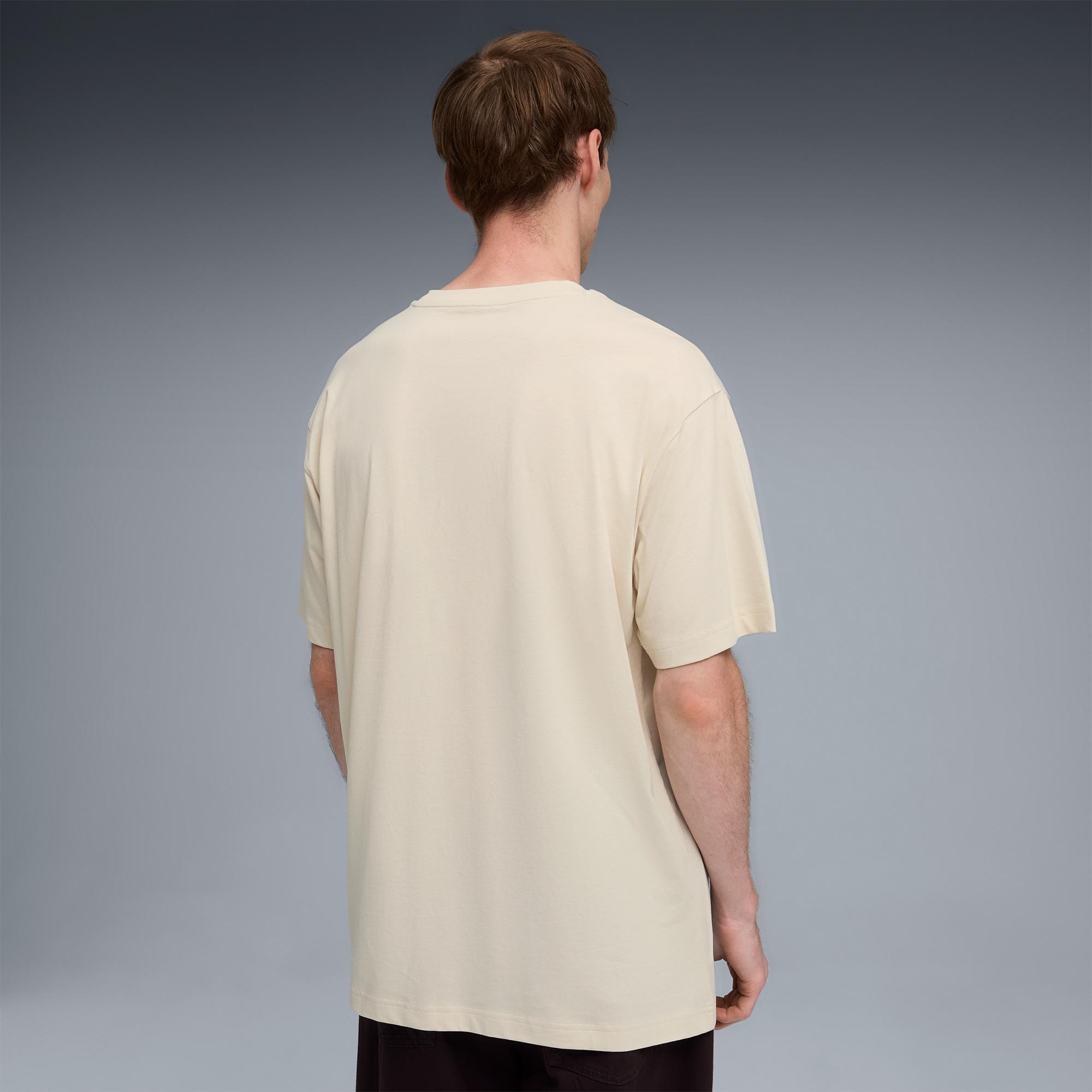 Puma Graphic  Erkek Beyaz T-Shirt