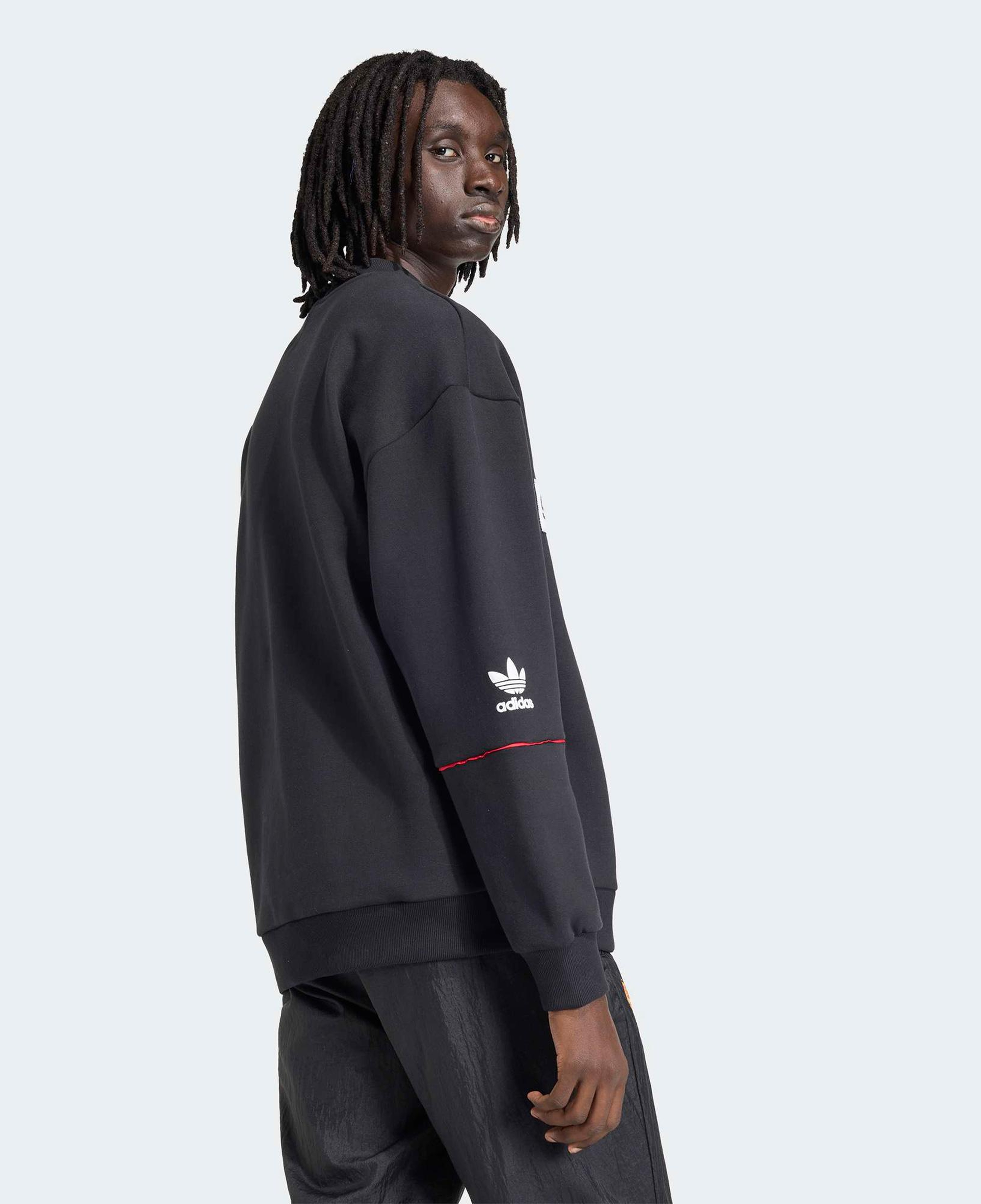 adidas Manchester United FC Erkek Siyah Sweatshirt