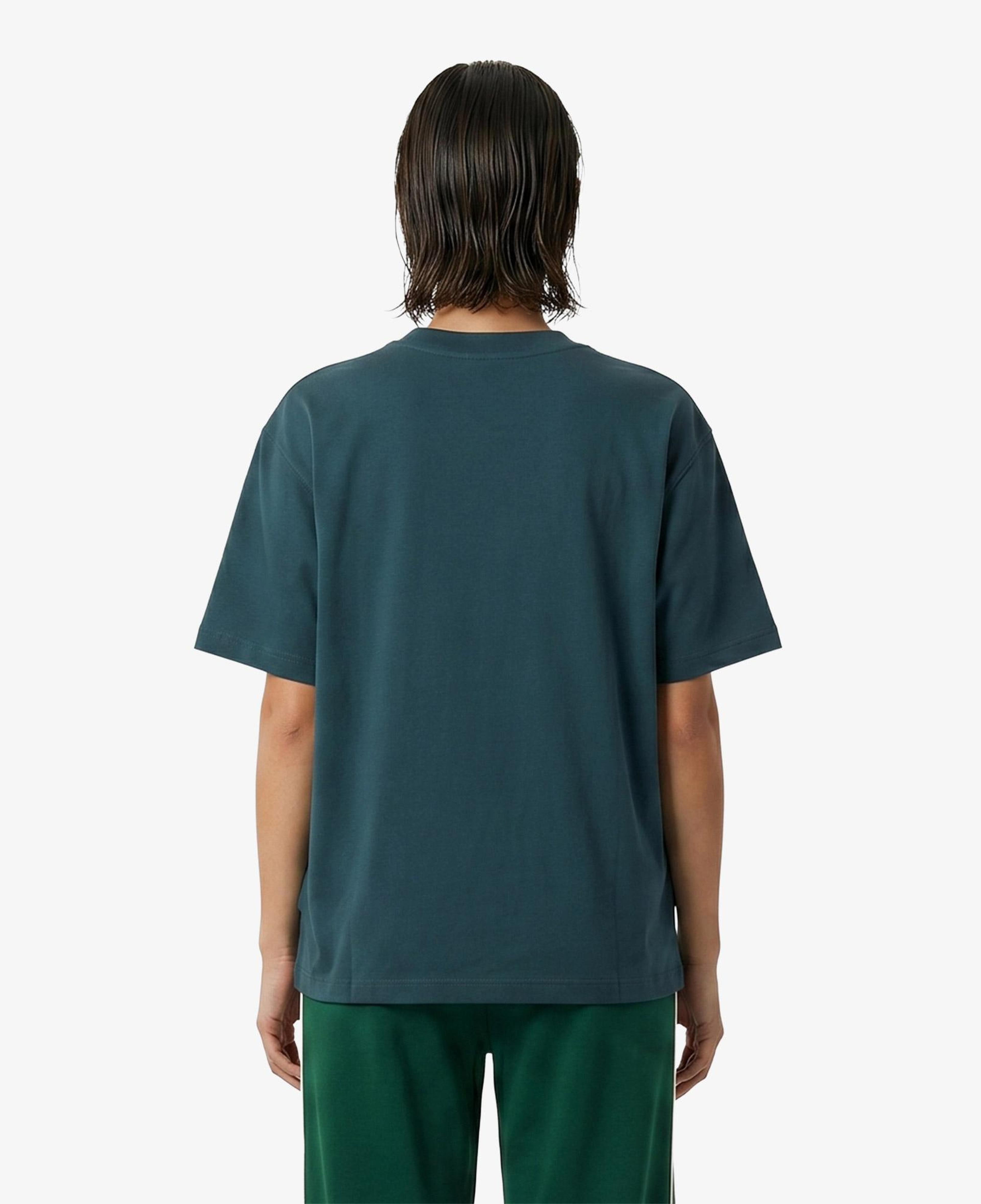 New Balance Sport Graphic Oversized Kadın Yeşil T-Shirt