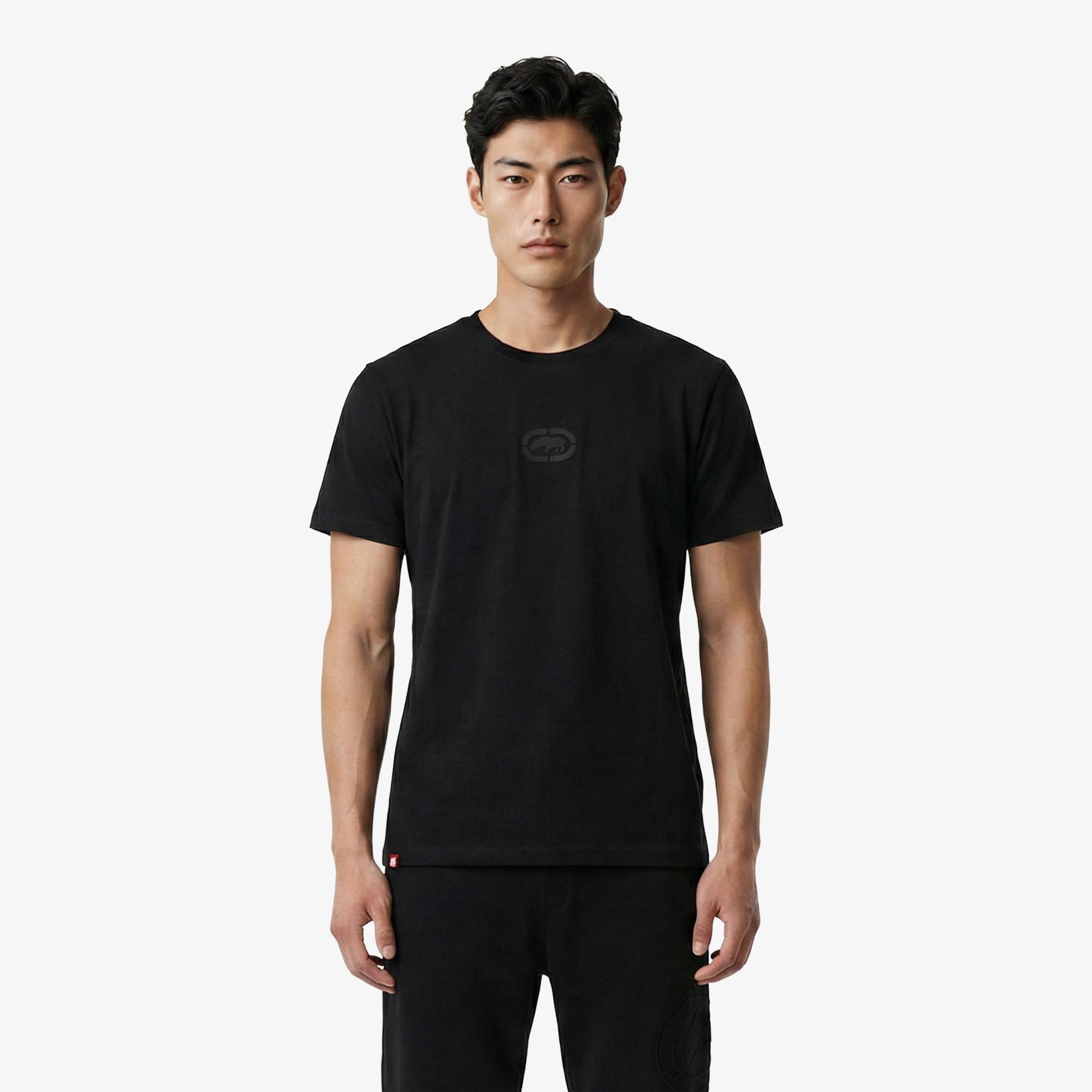 Ecko Johnson Erkek Siyah T-Shirt