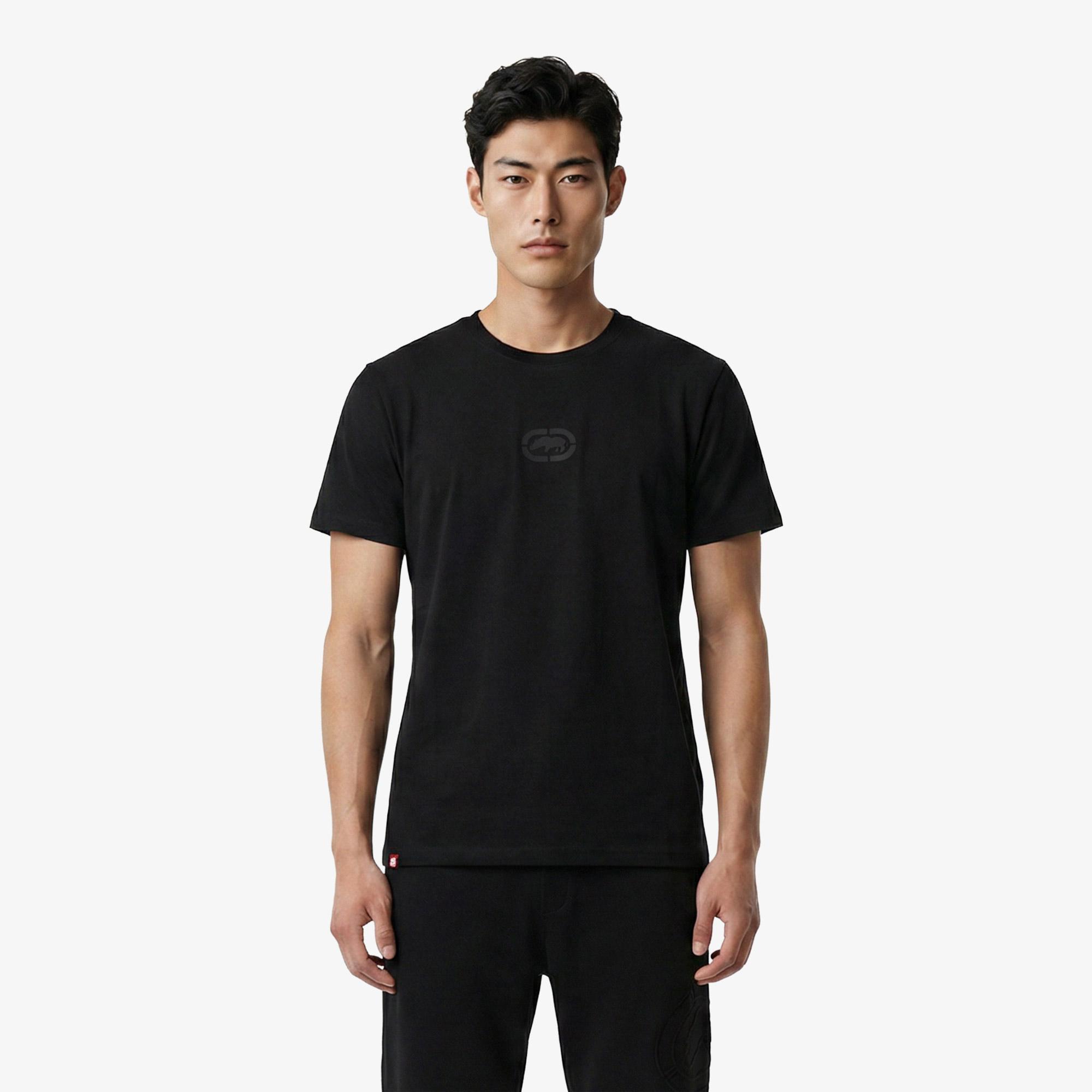 Ecko Johnson Erkek Siyah T-Shirt