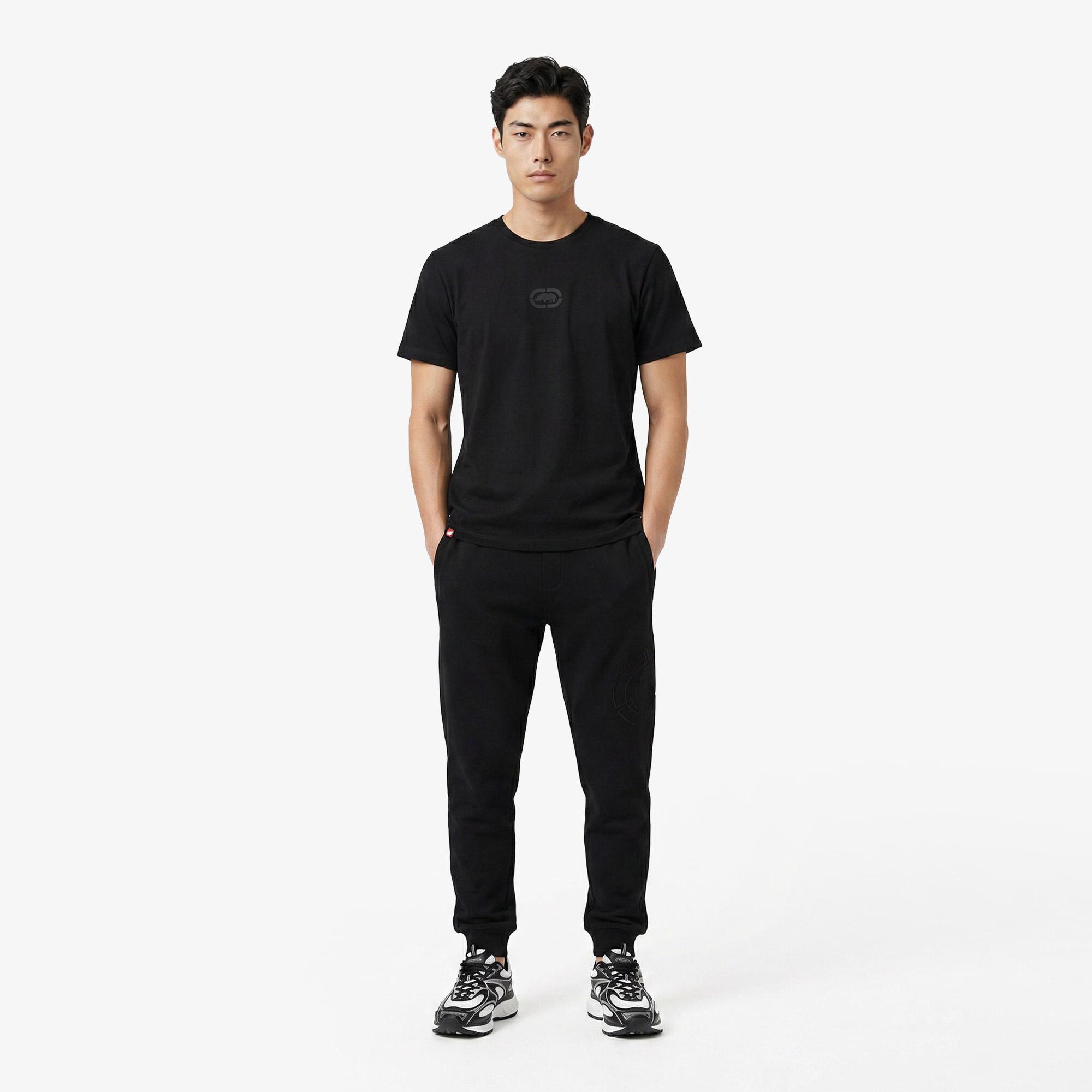 Ecko Johnson Erkek Siyah T-Shirt