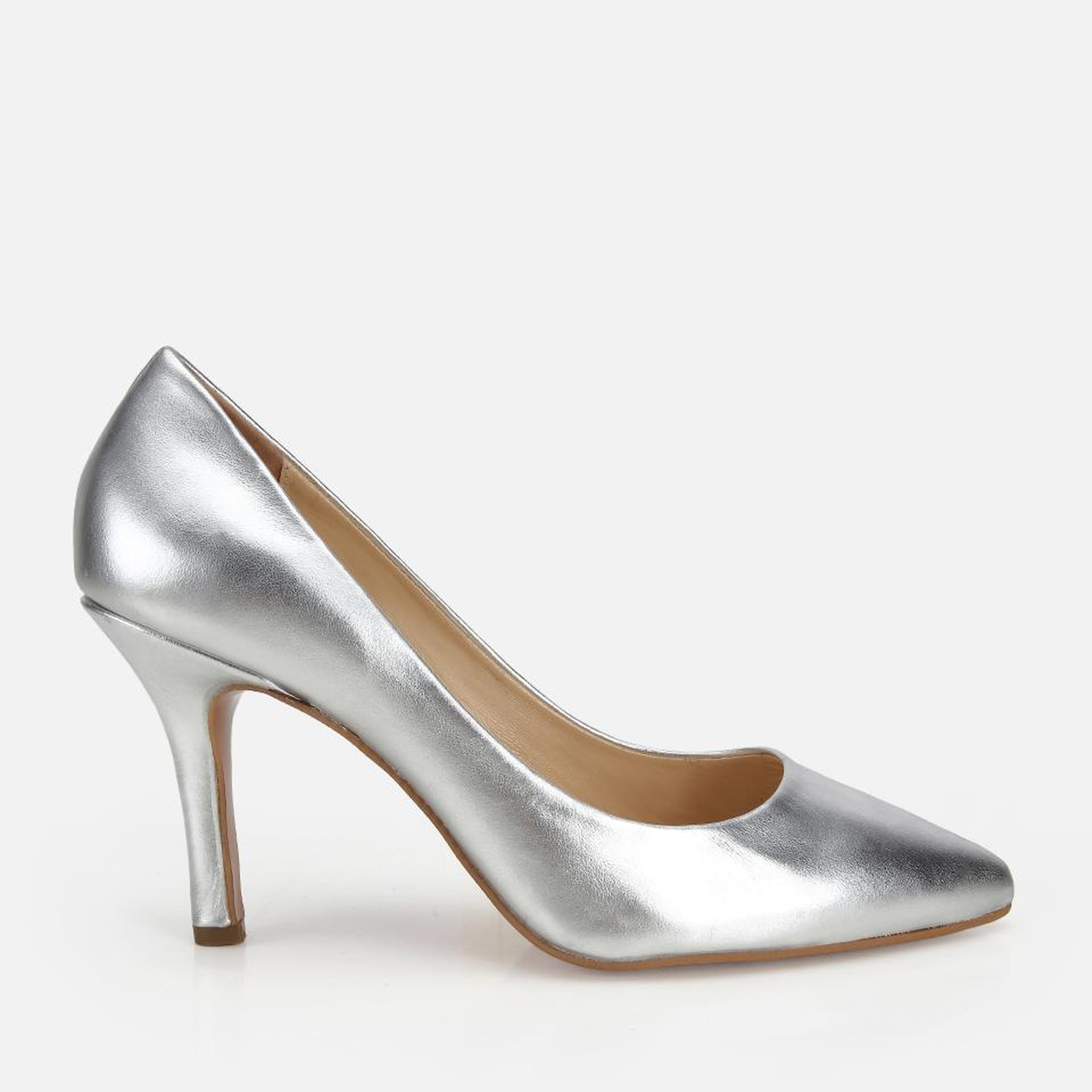Kadın Deri Lame Yumuşak Dokulu Stiletto