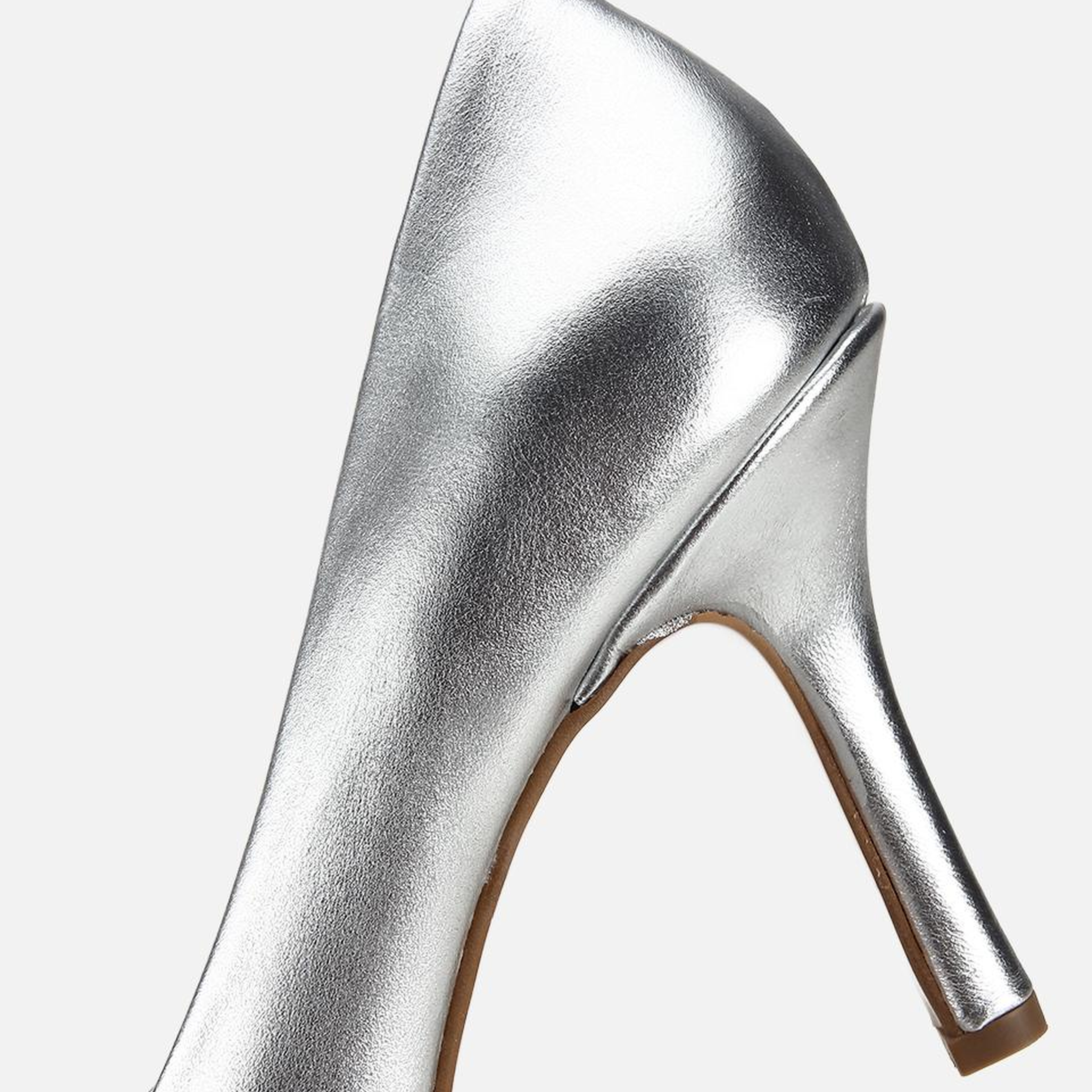 Kadın Deri Lame Yumuşak Dokulu Stiletto