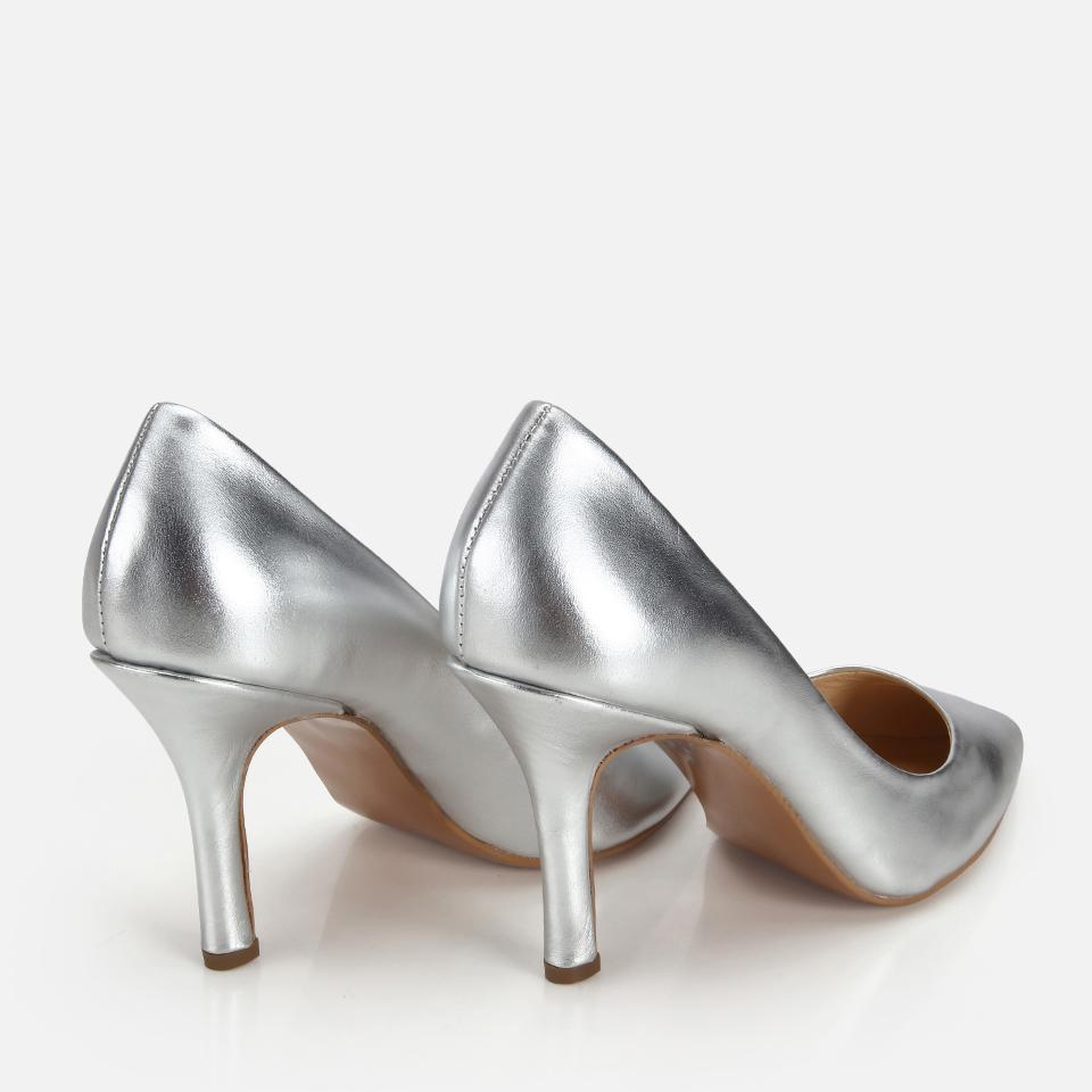 Kadın Deri Lame Yumuşak Dokulu Stiletto