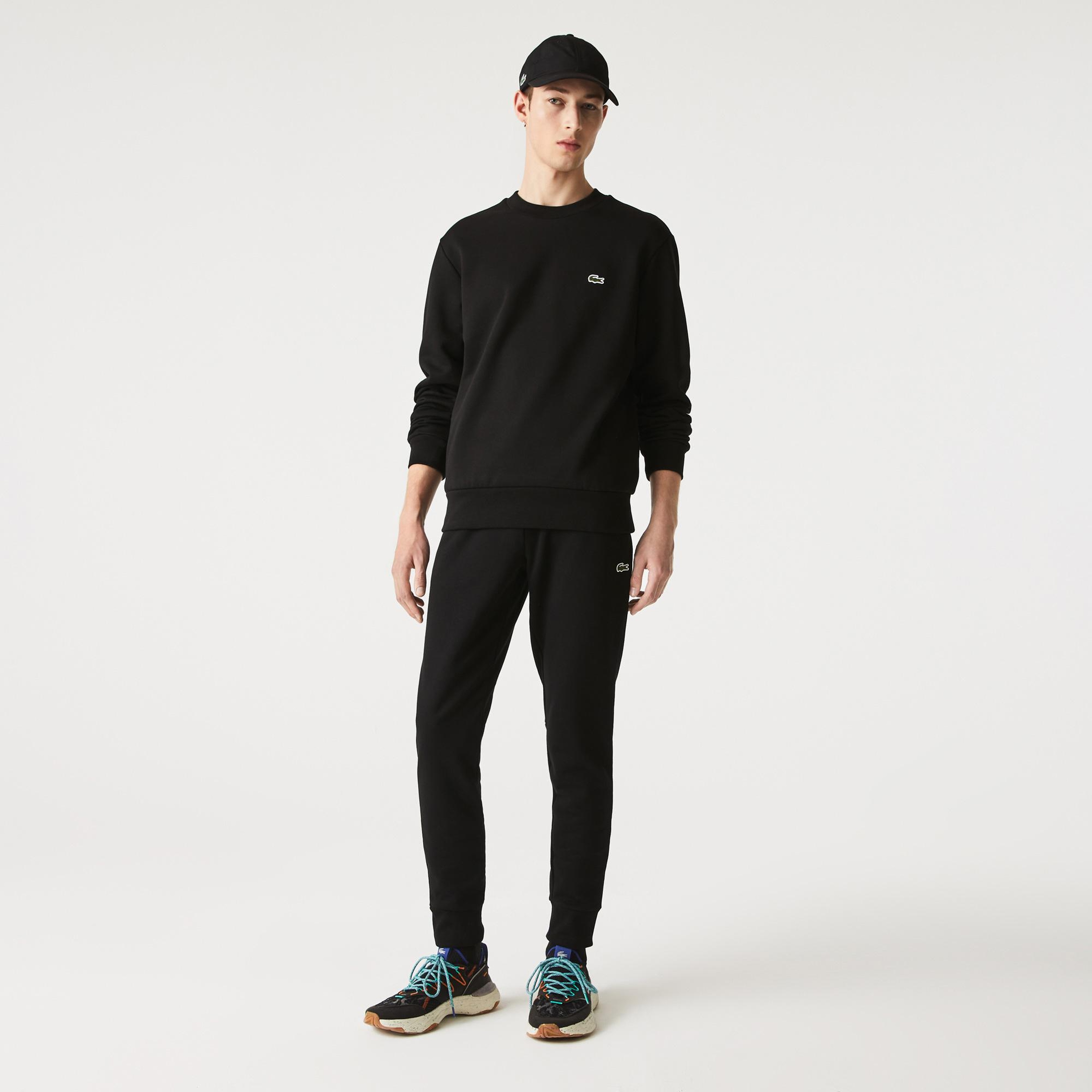 Lacoste Erkek Slim Fit Siyah Eşofman Altı