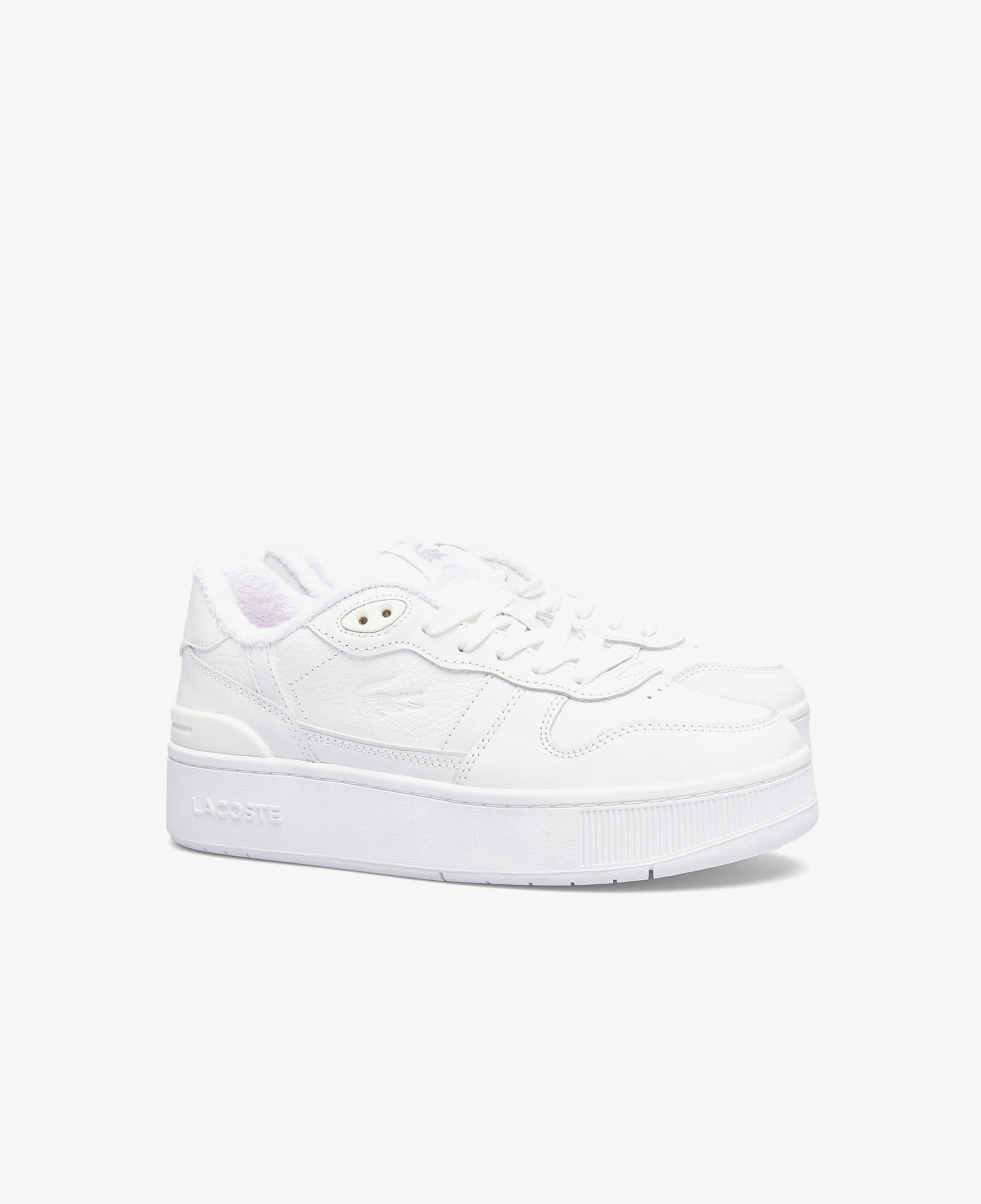 Lacoste T-Clip Platform Kadın Beyaz Sneaker