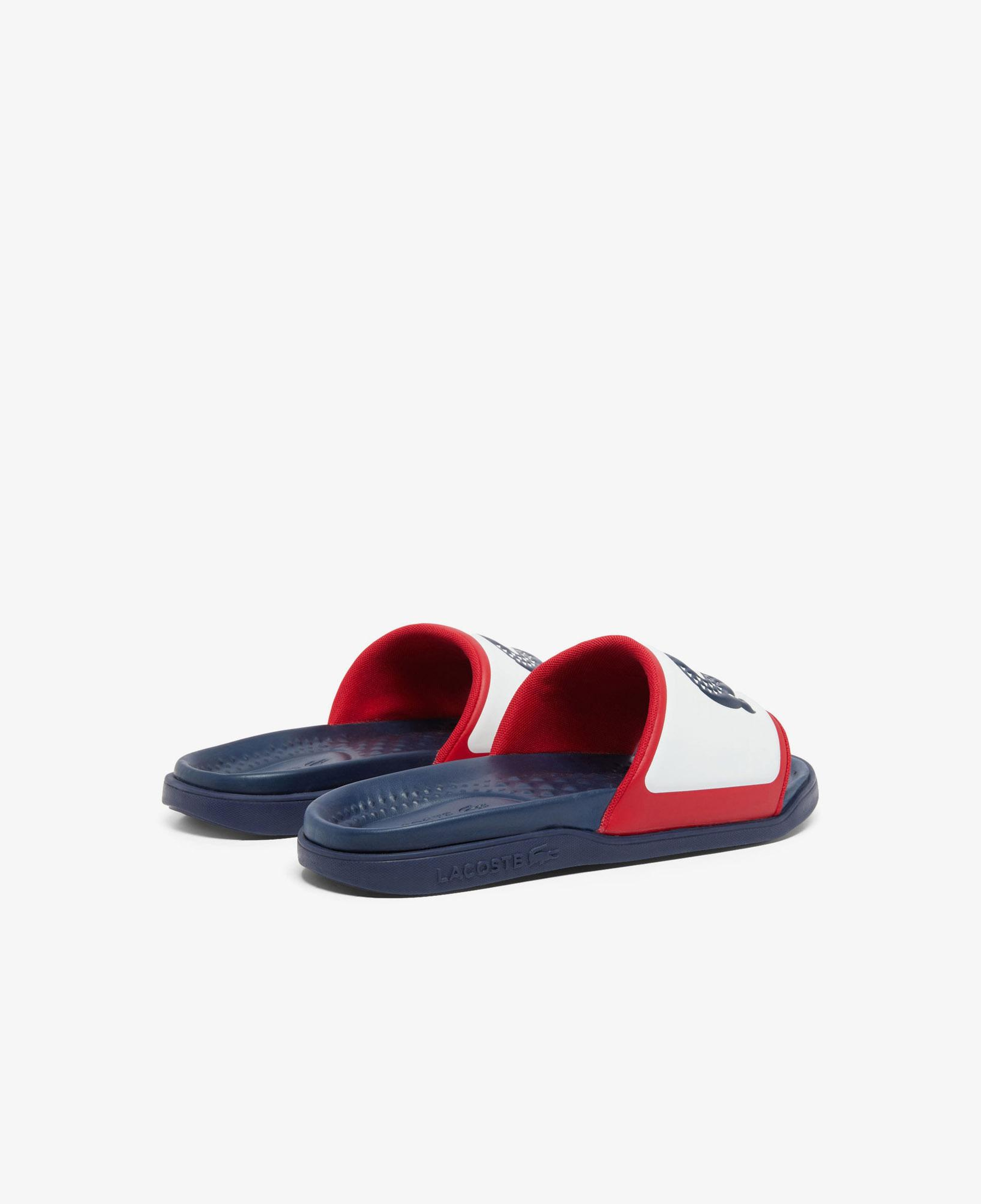 Lacoste Serve Slide Dual Erkek Lacivert Terlik
