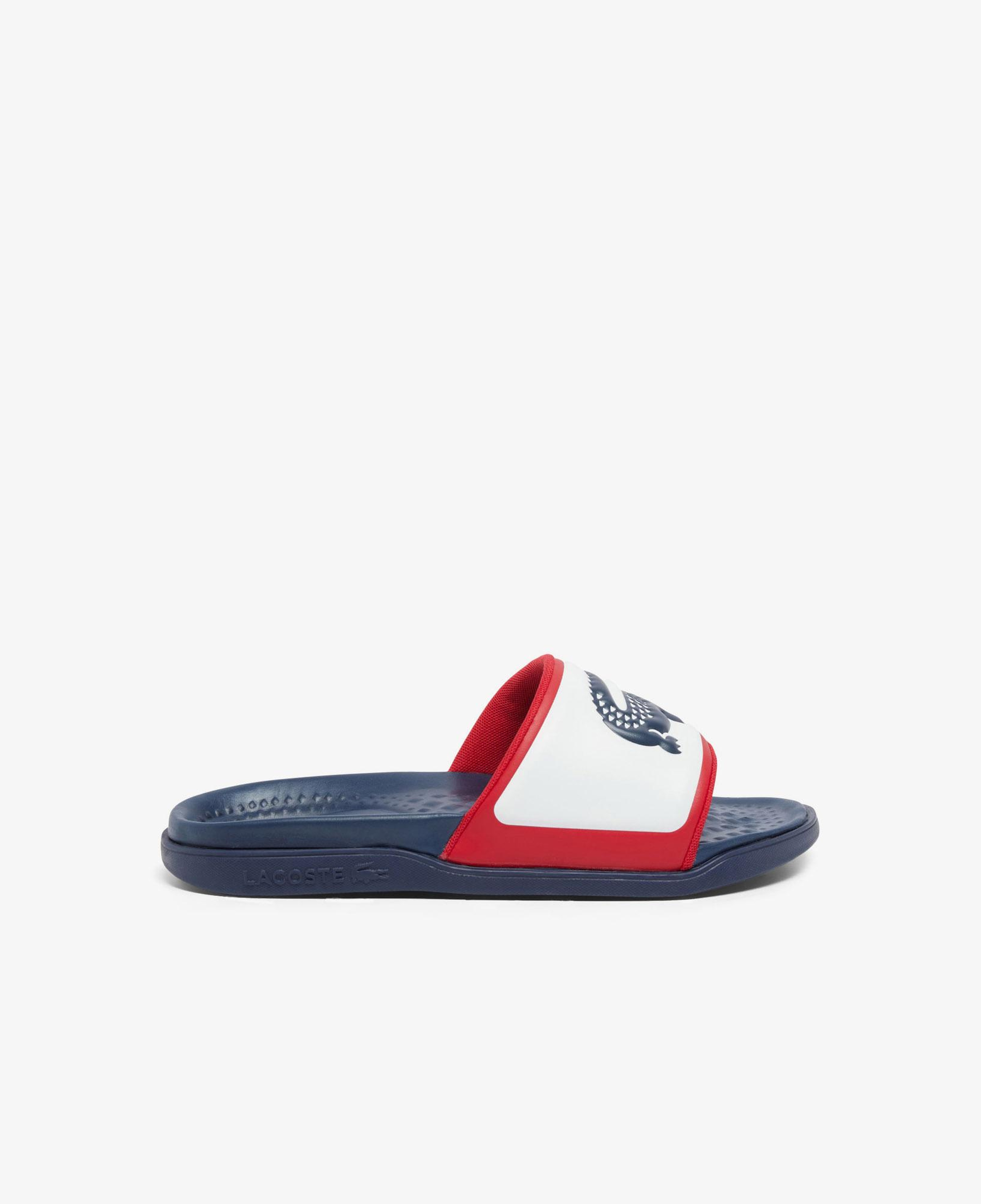 Lacoste Serve Slide Dual Erkek Lacivert Terlik
