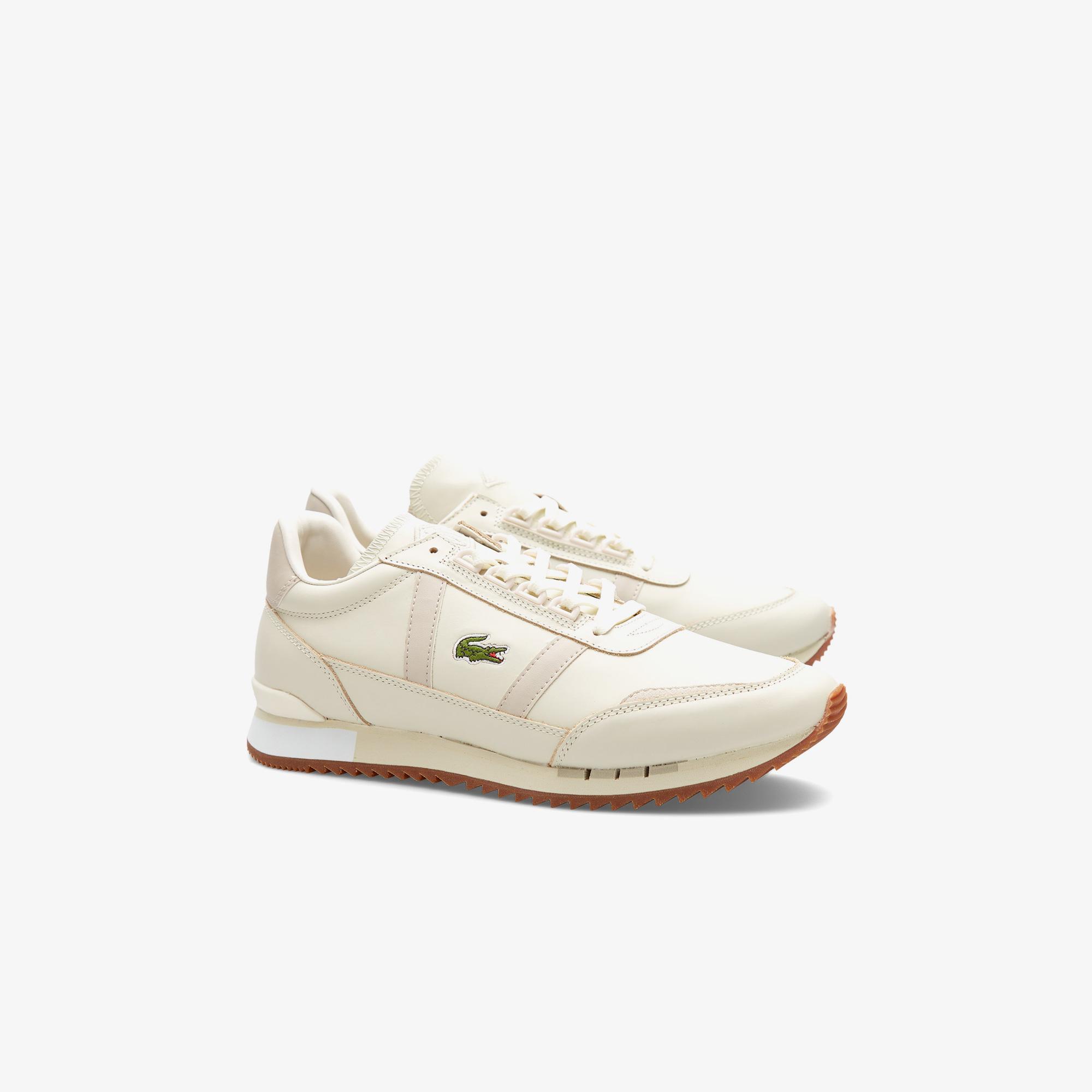Lacoste Partner Retro Erkek Bej Sneaker