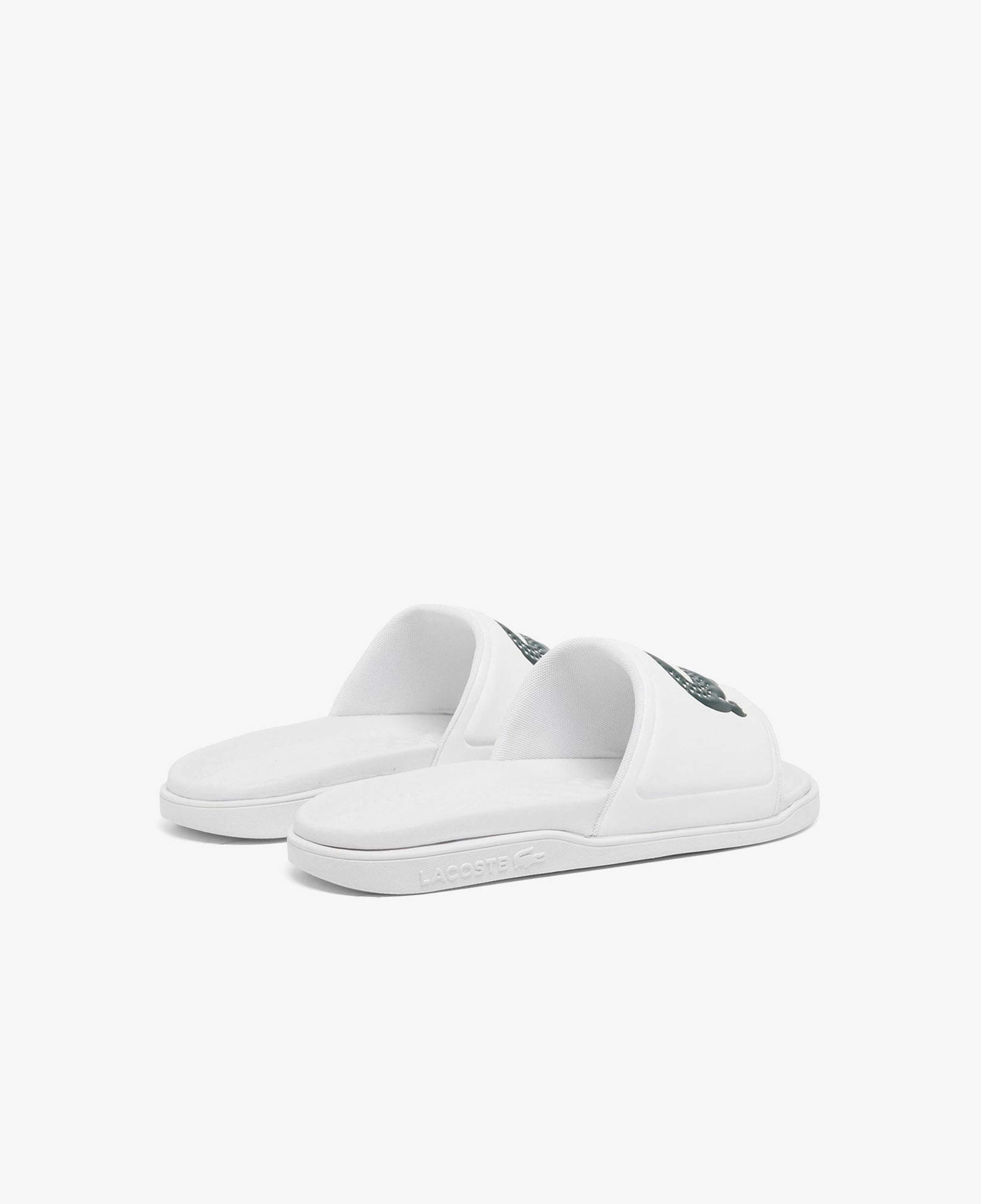 Lacoste Serve Slide Dual Erkek Beyaz Terlik