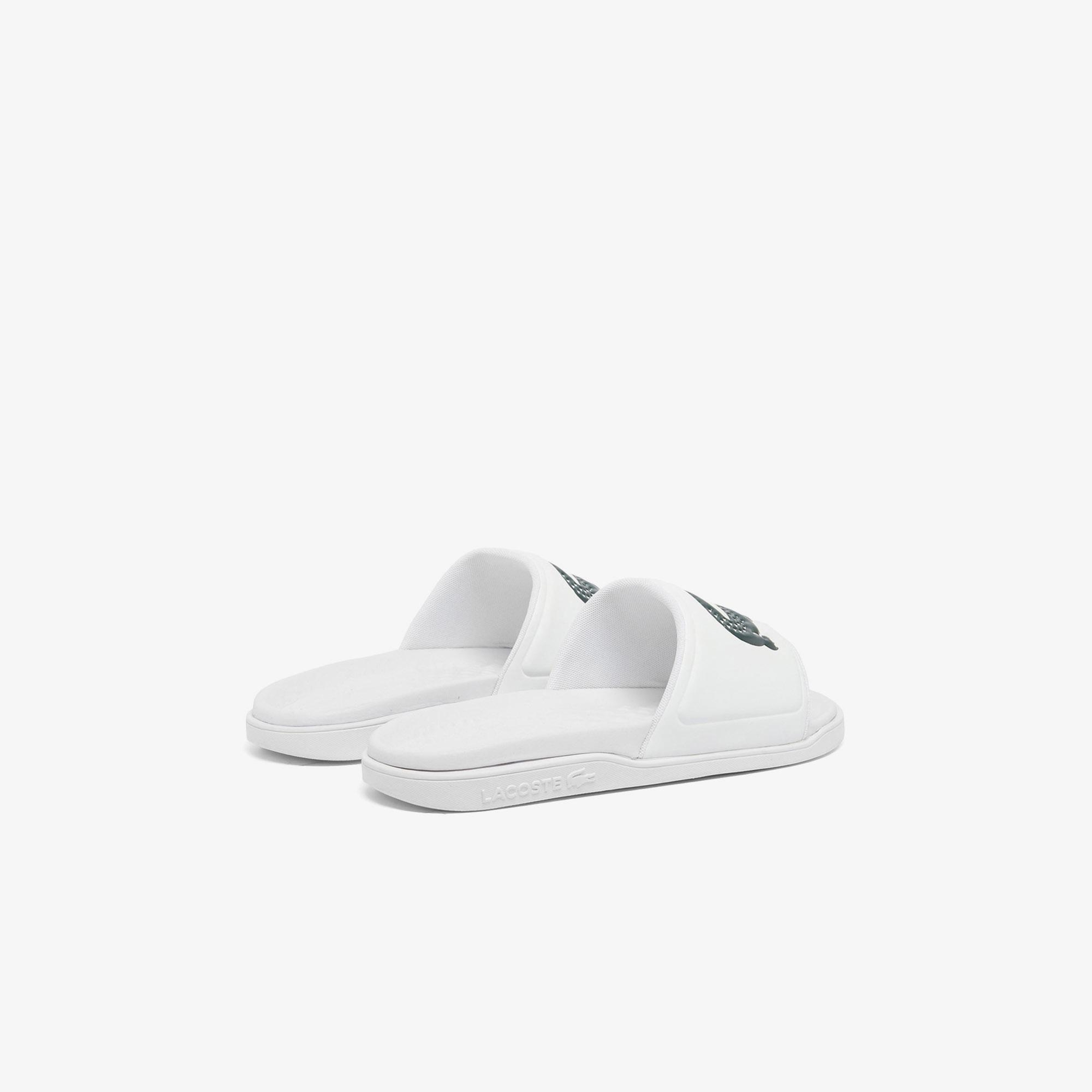 Lacoste Serve Slide Dual Erkek Beyaz Terlik