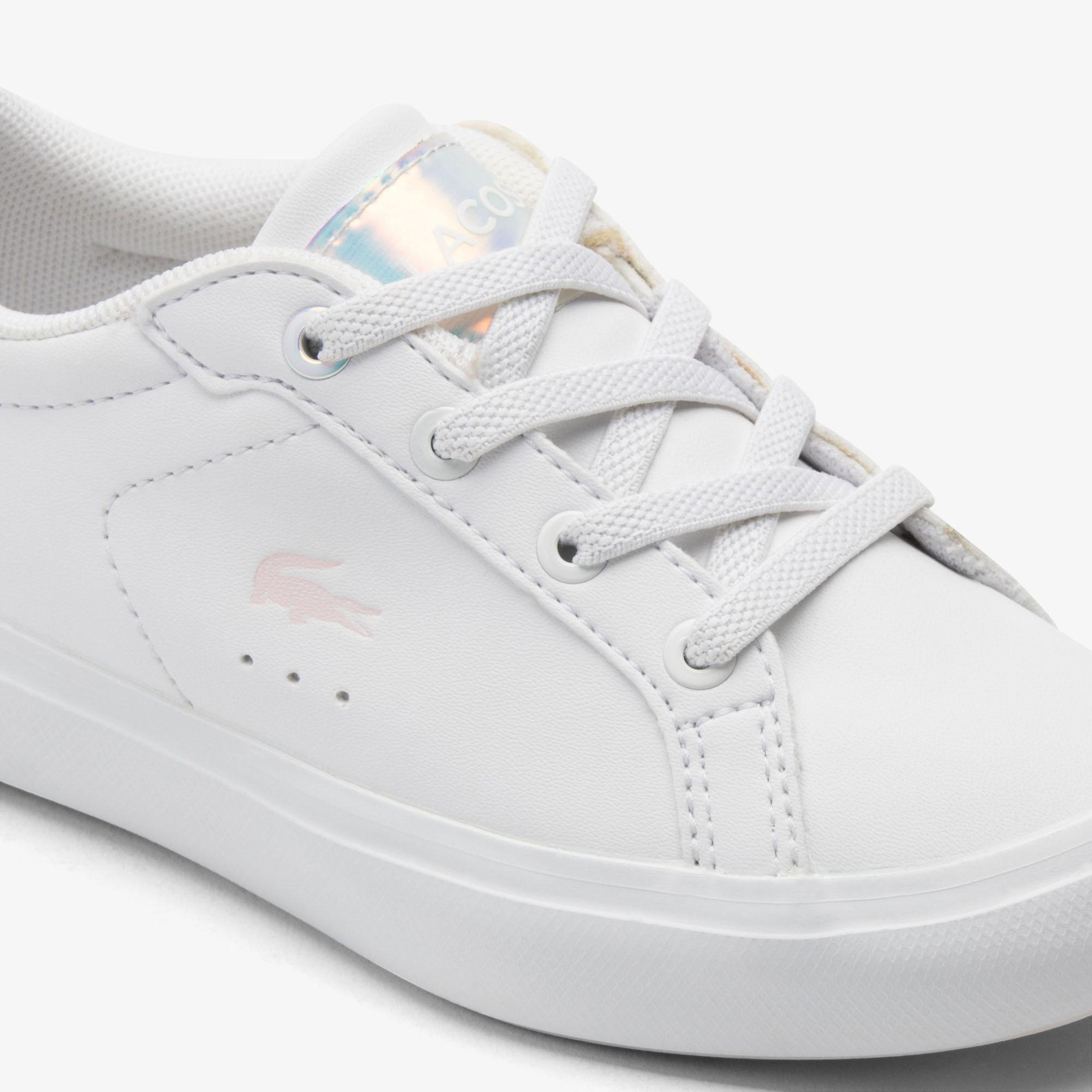 Lacoste Powercourt Çocuk Beyaz Sneaker