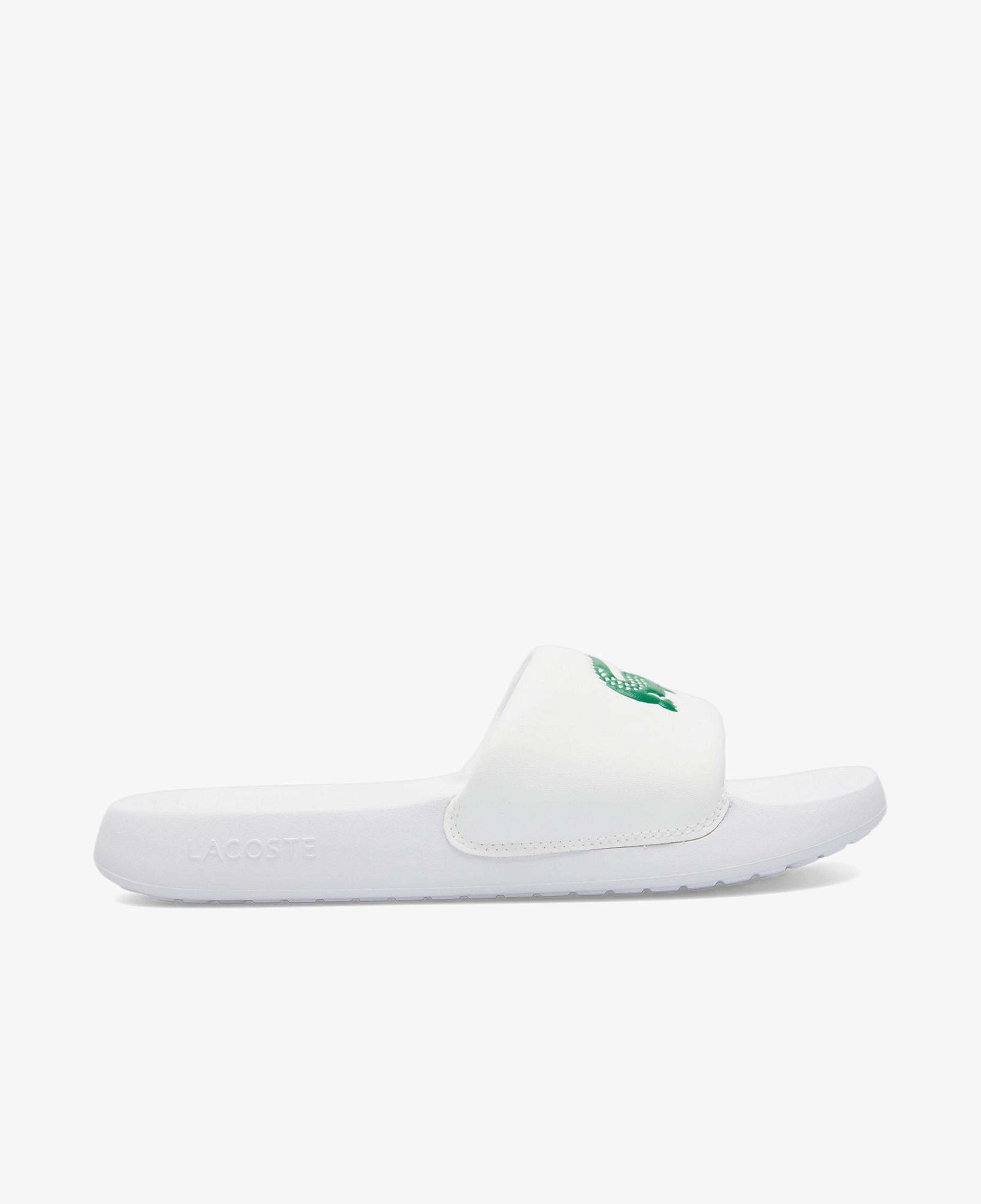 Lacoste Serve Slide 1.0 Erkek Beyaz Terlik