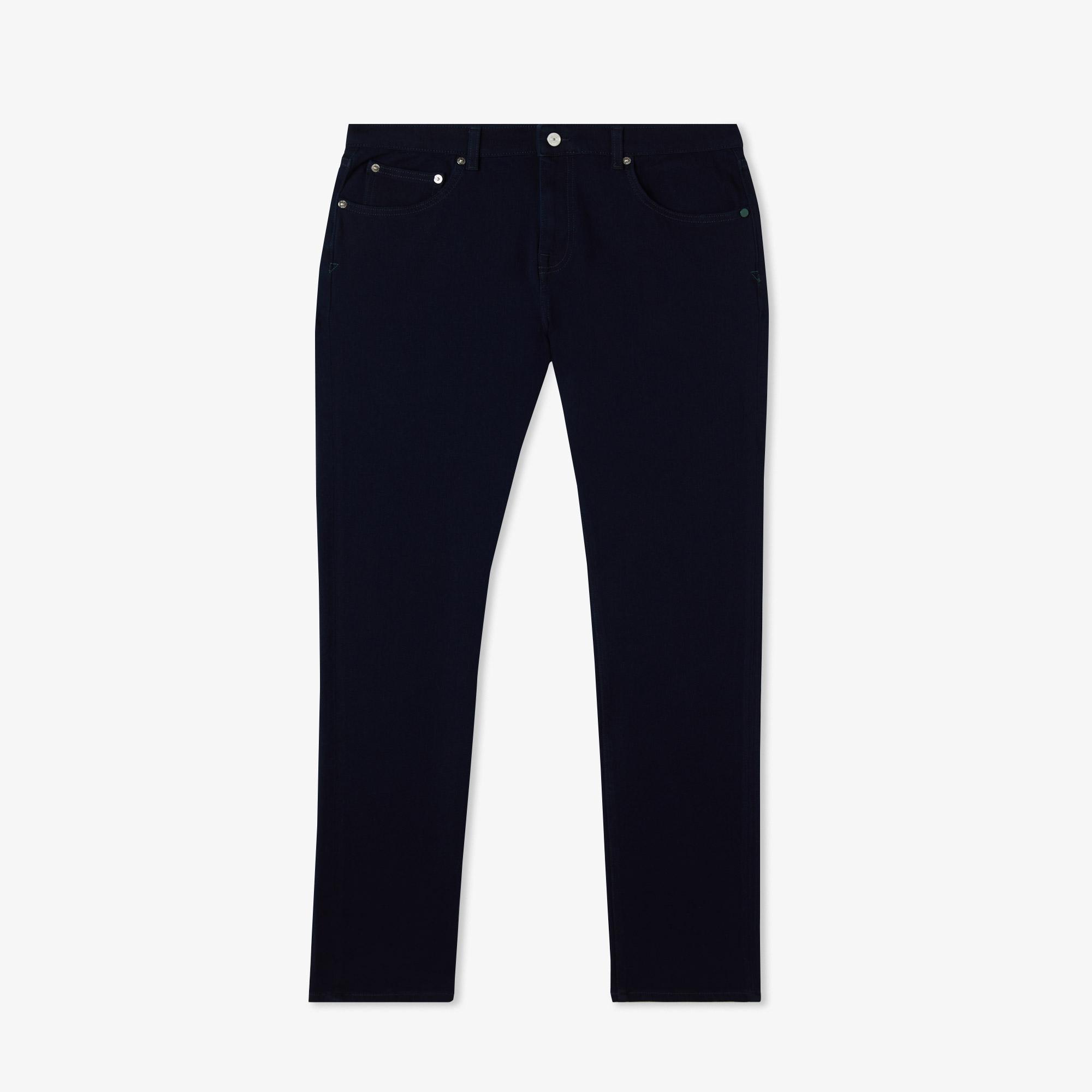 Lacoste Erkek Slim Fit Lacivert Jean Pantolon