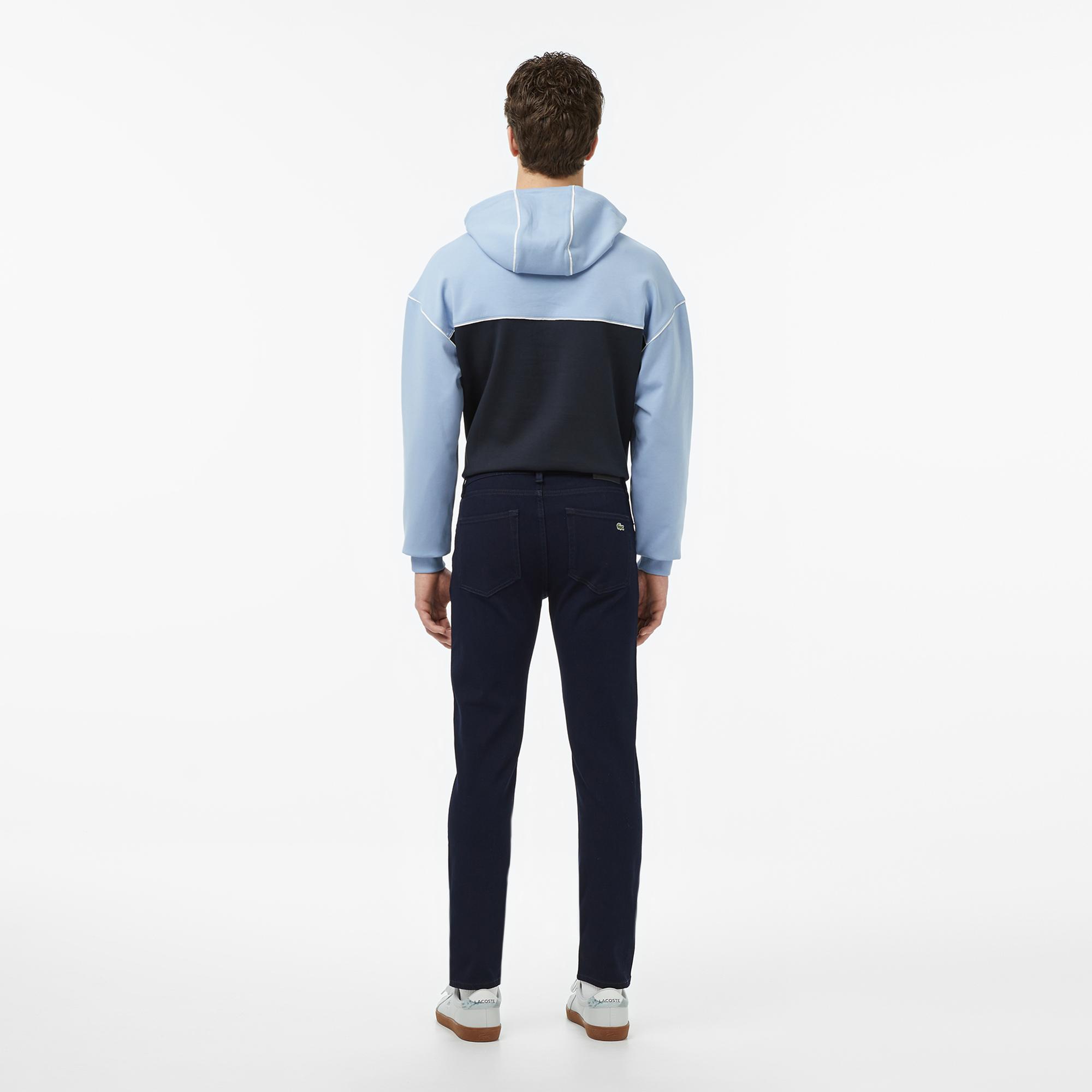 Lacoste Erkek Slim Fit Lacivert Jean Pantolon
