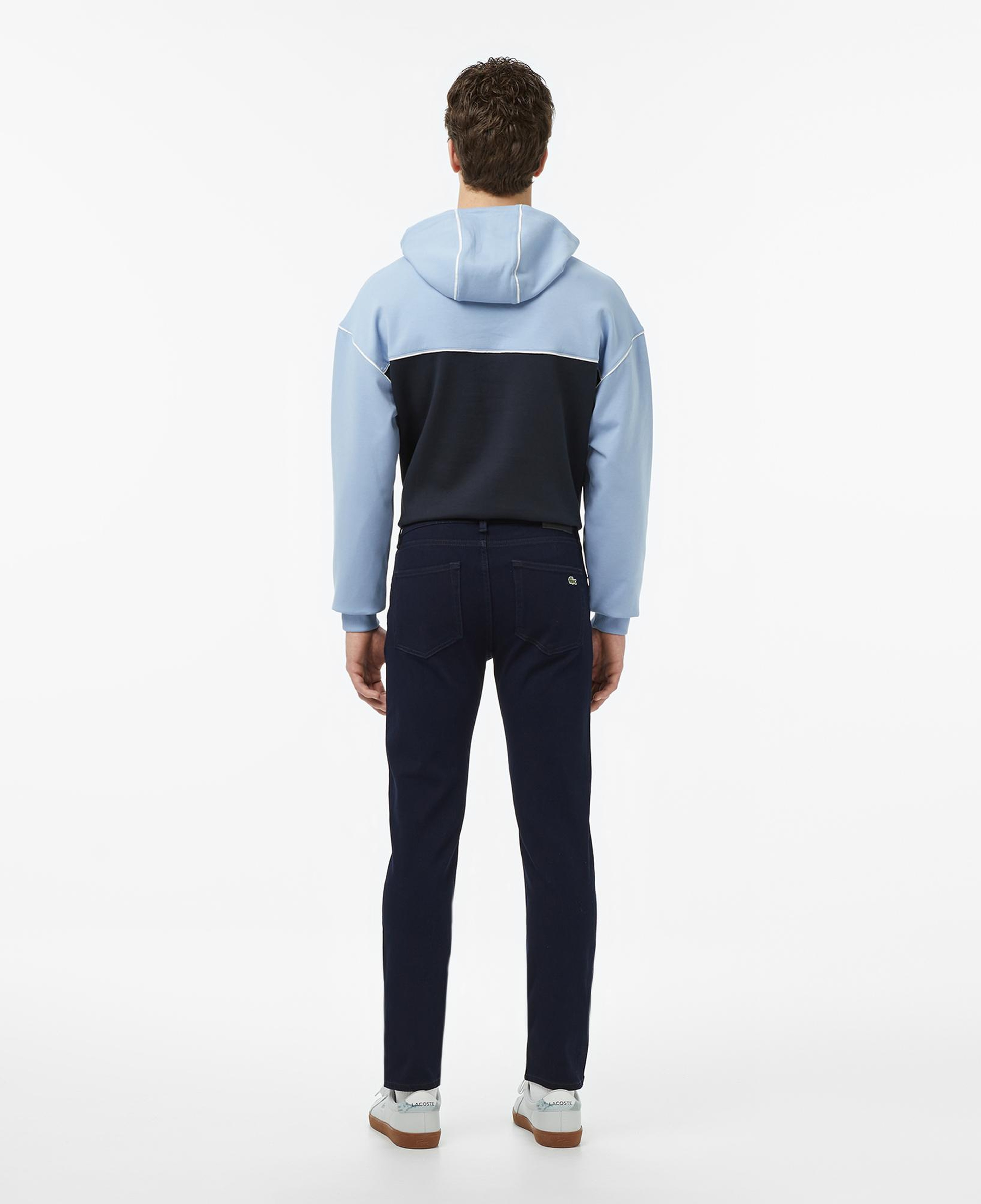 Lacoste Erkek Slim Fit Lacivert Jean Pantolon