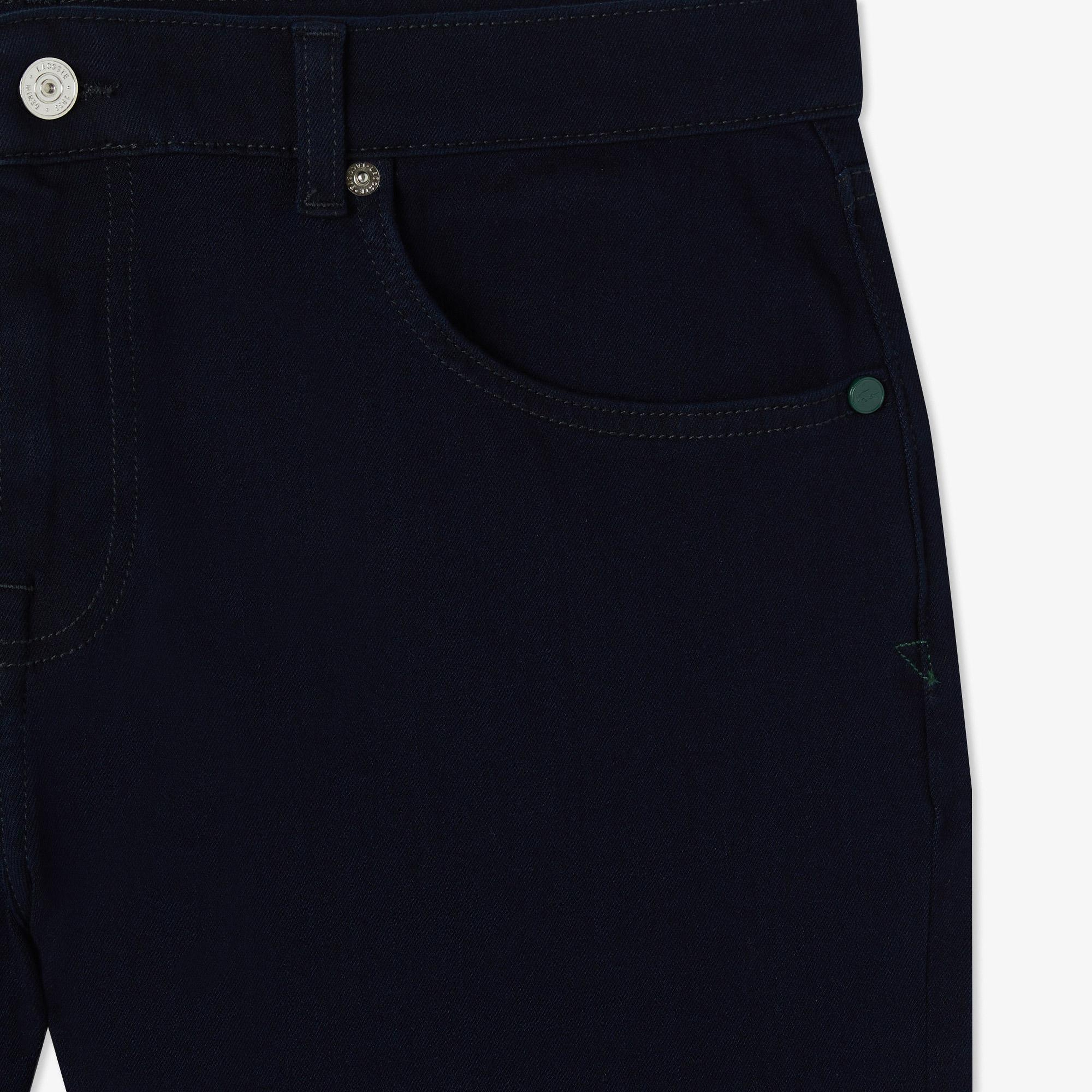 Lacoste Erkek Slim Fit Lacivert Jean Pantolon
