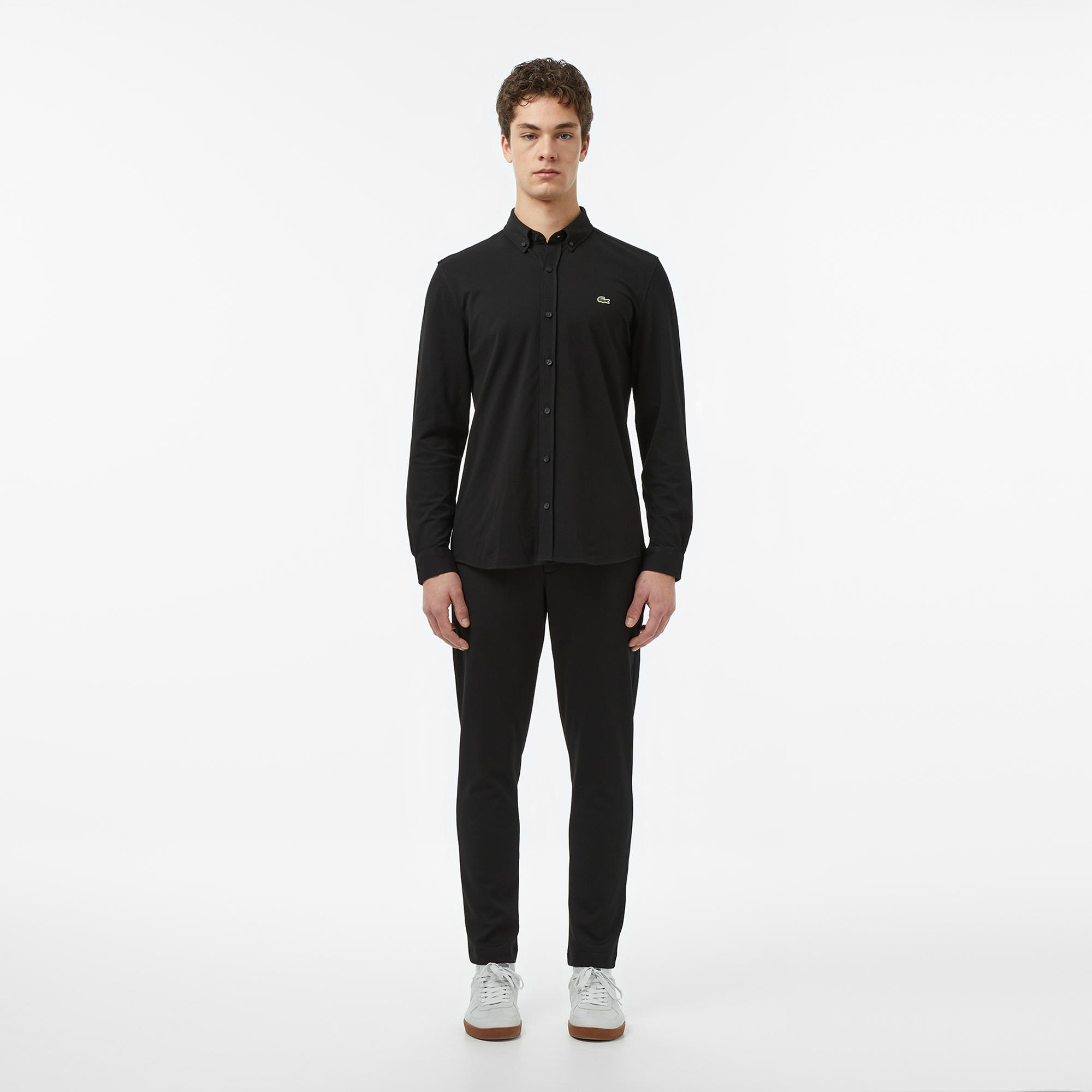Lacoste Erkek Regular Fit Siyah Pantolon