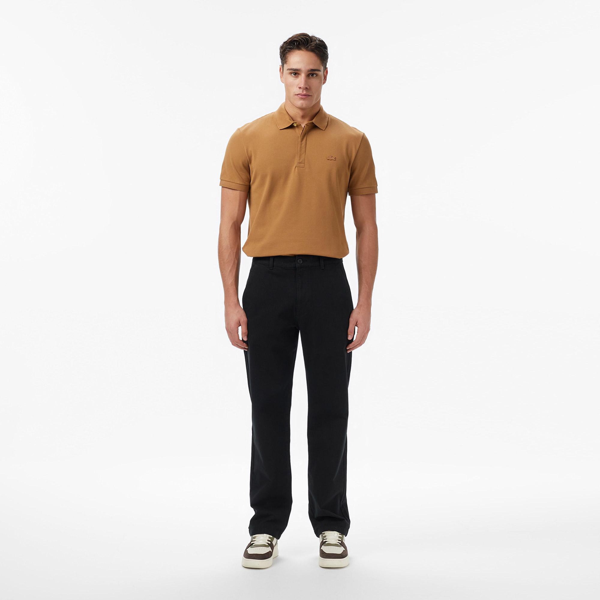 Lacoste Erkek Slim Fit Siyah Pantolon