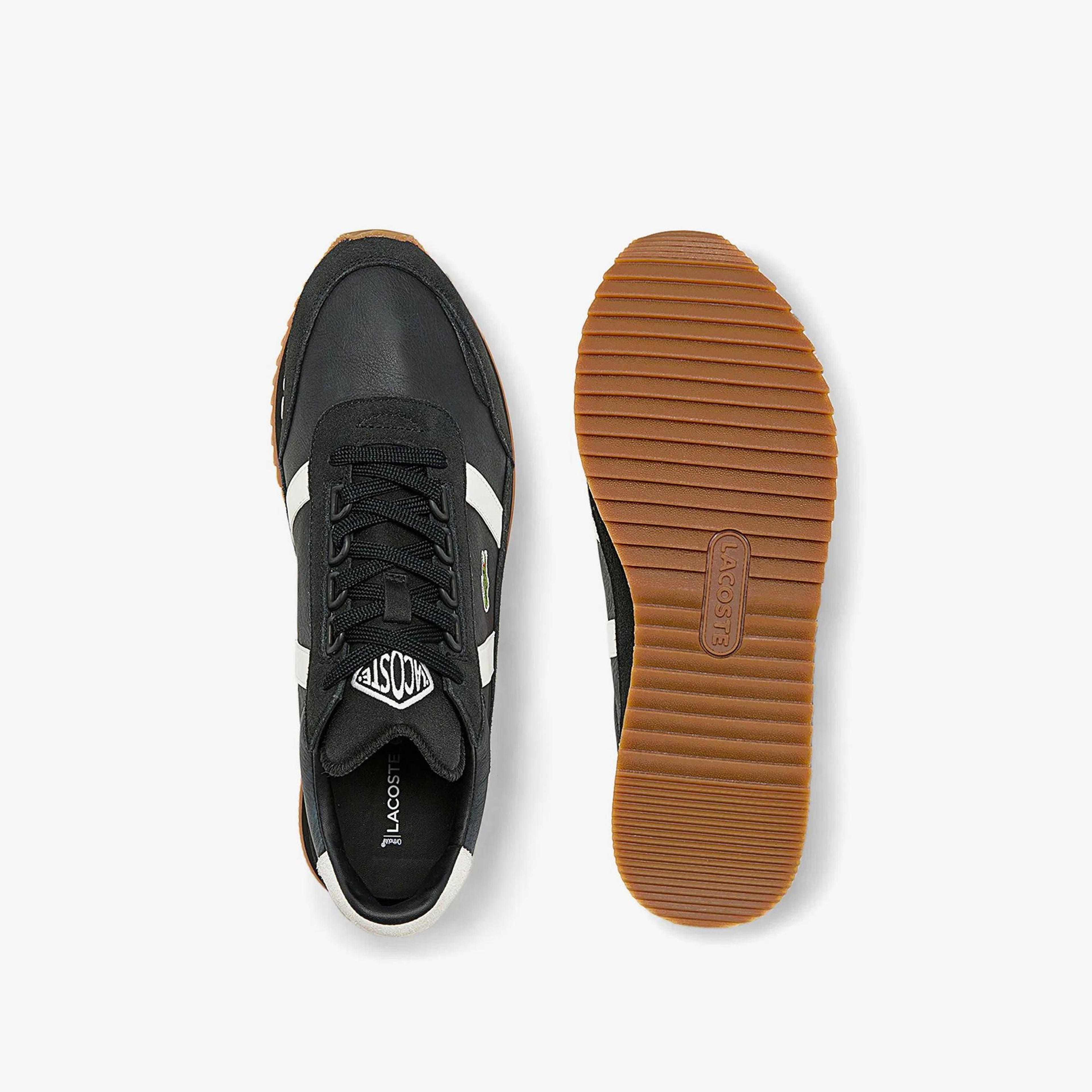 Lacoste Partner Retro Erkek Siyah Sneaker