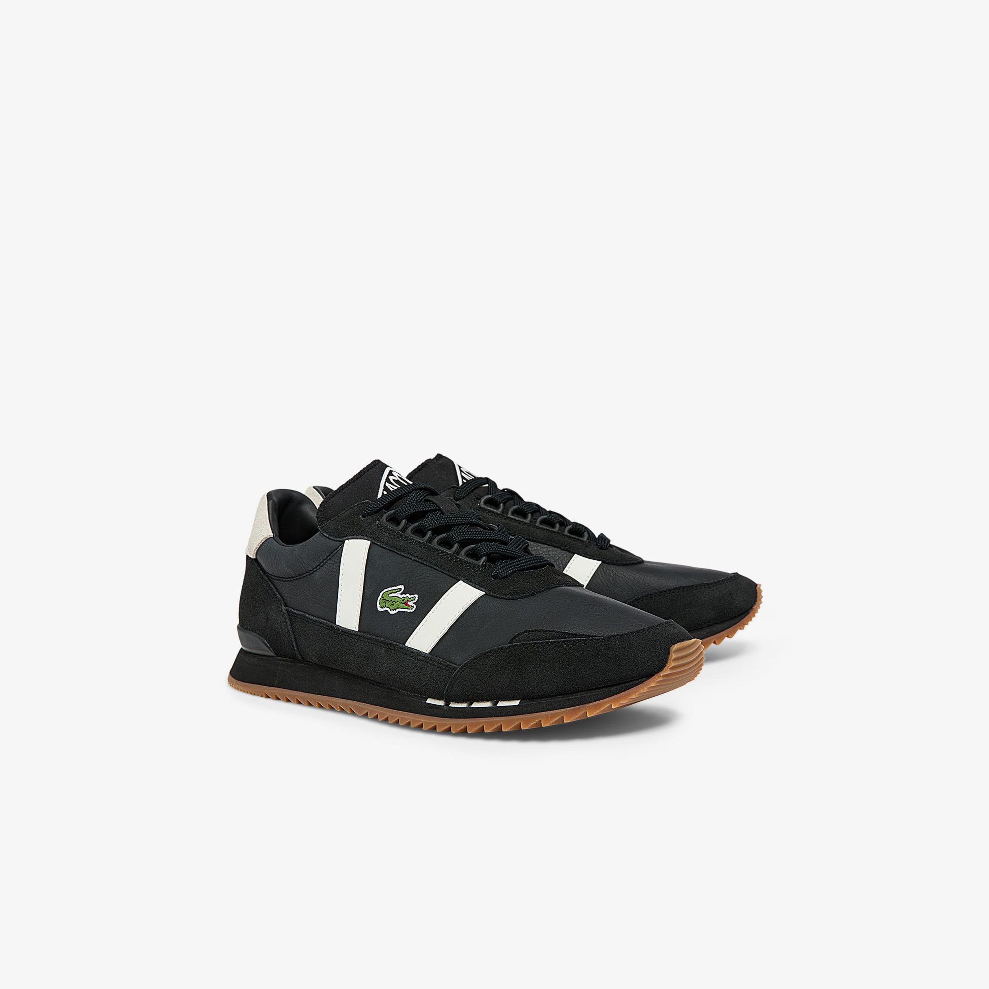 Lacoste Partner Retro Erkek Siyah Sneaker