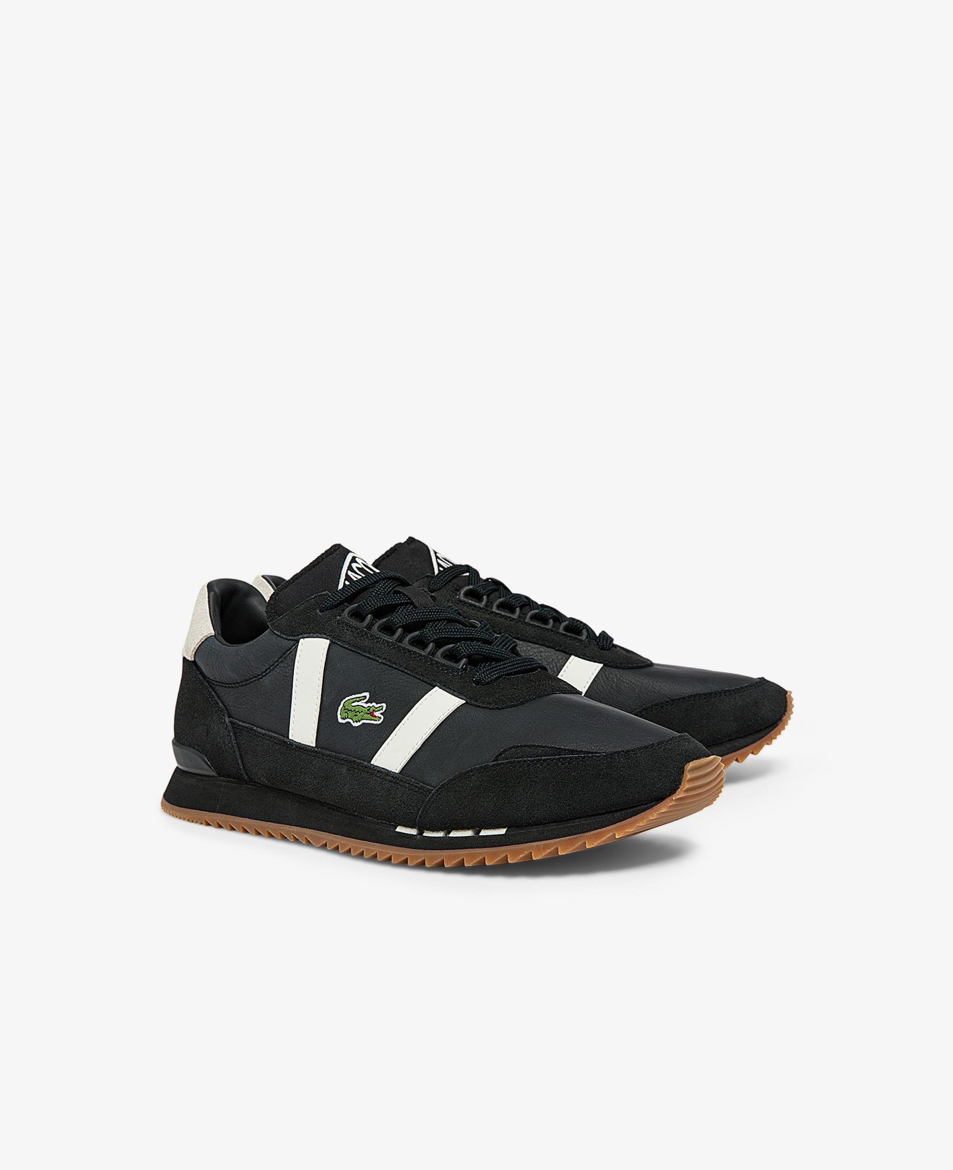 Lacoste Partner Retro Erkek Siyah Sneaker