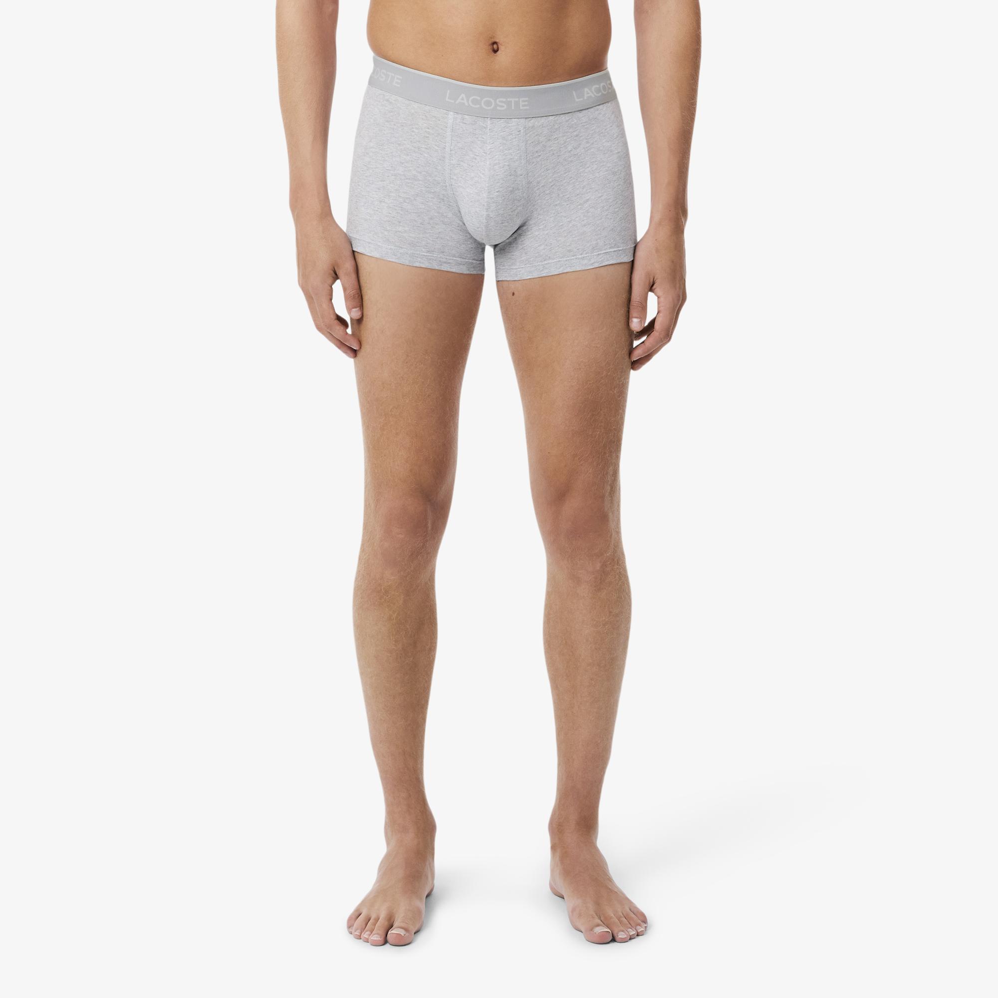 Lacoste Erkek 3'lü Renkli Boxer