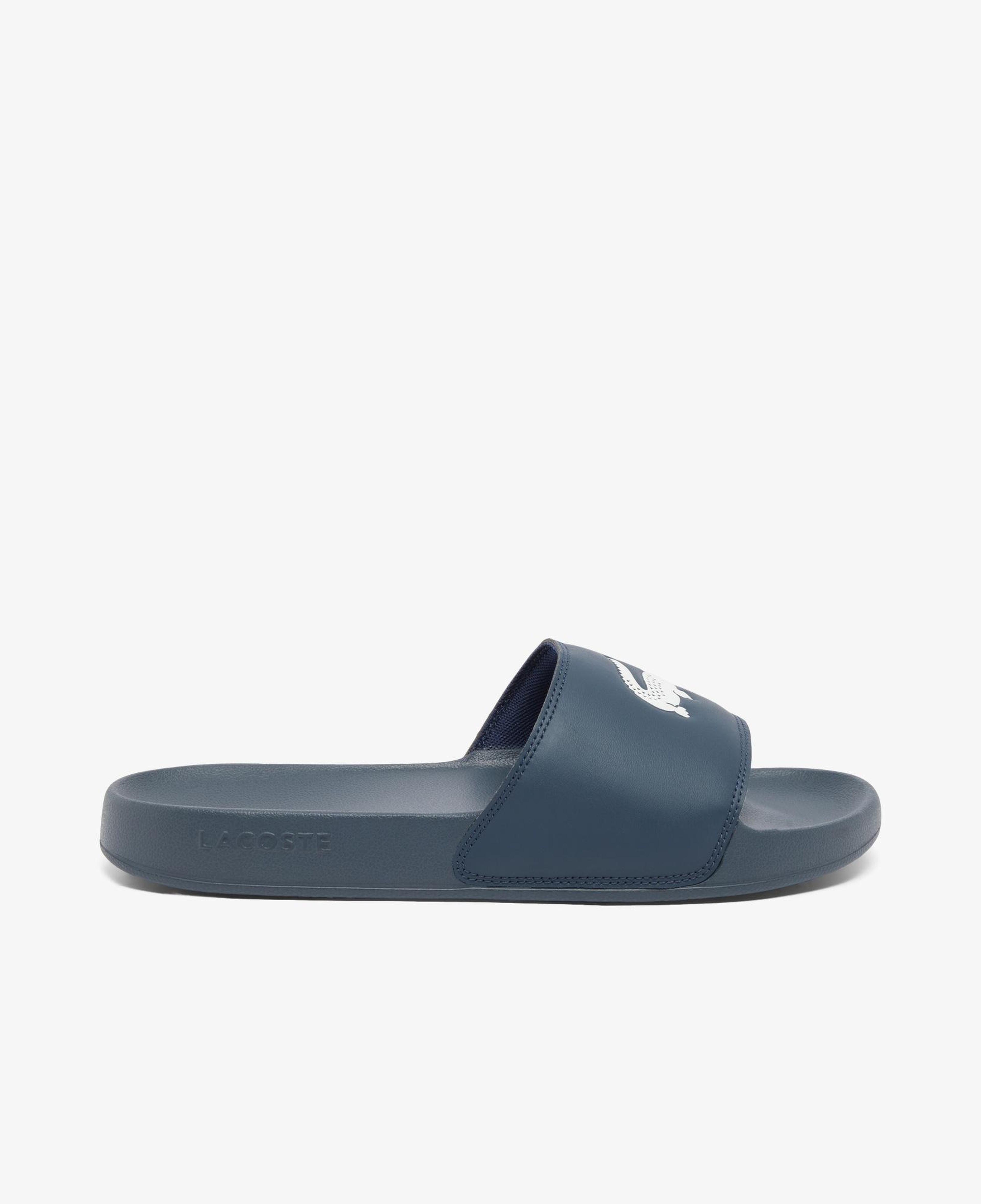 Lacoste Serve Slide Erkek Lacivert Terlik