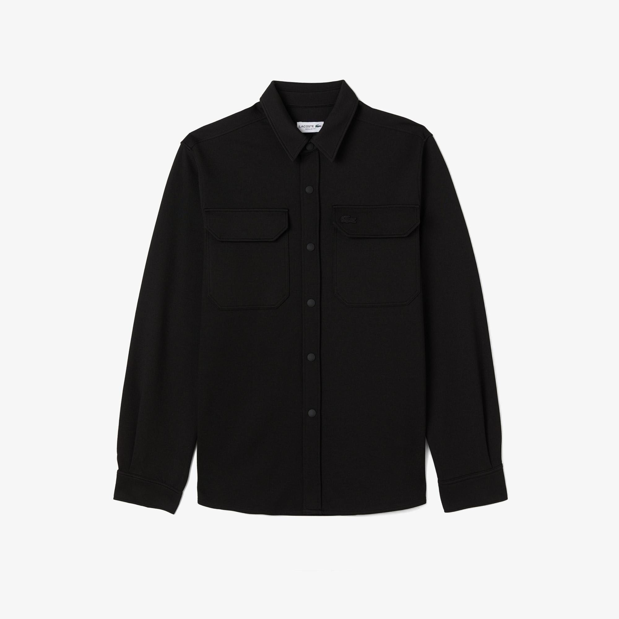 Lacoste Erkek Regular Fit Siyah Gömlek