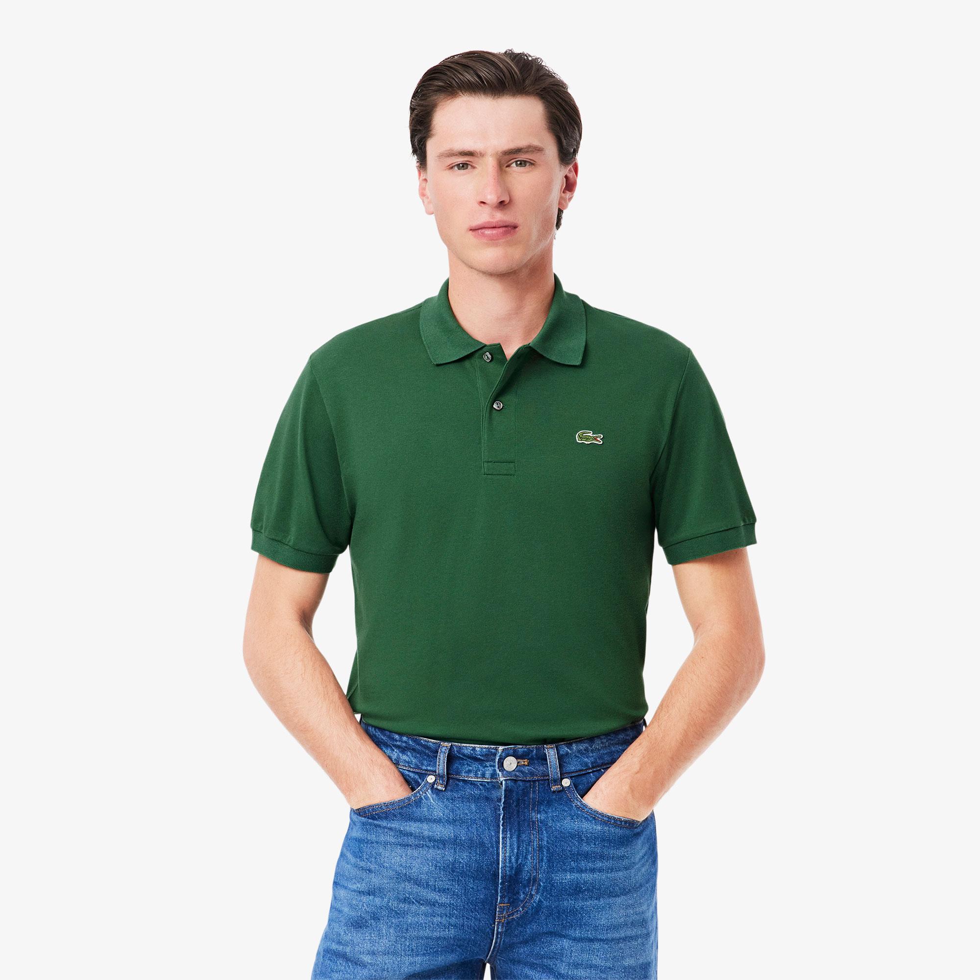 Lacoste L.12.12 Classic Fit Erkek Yeşil Polo