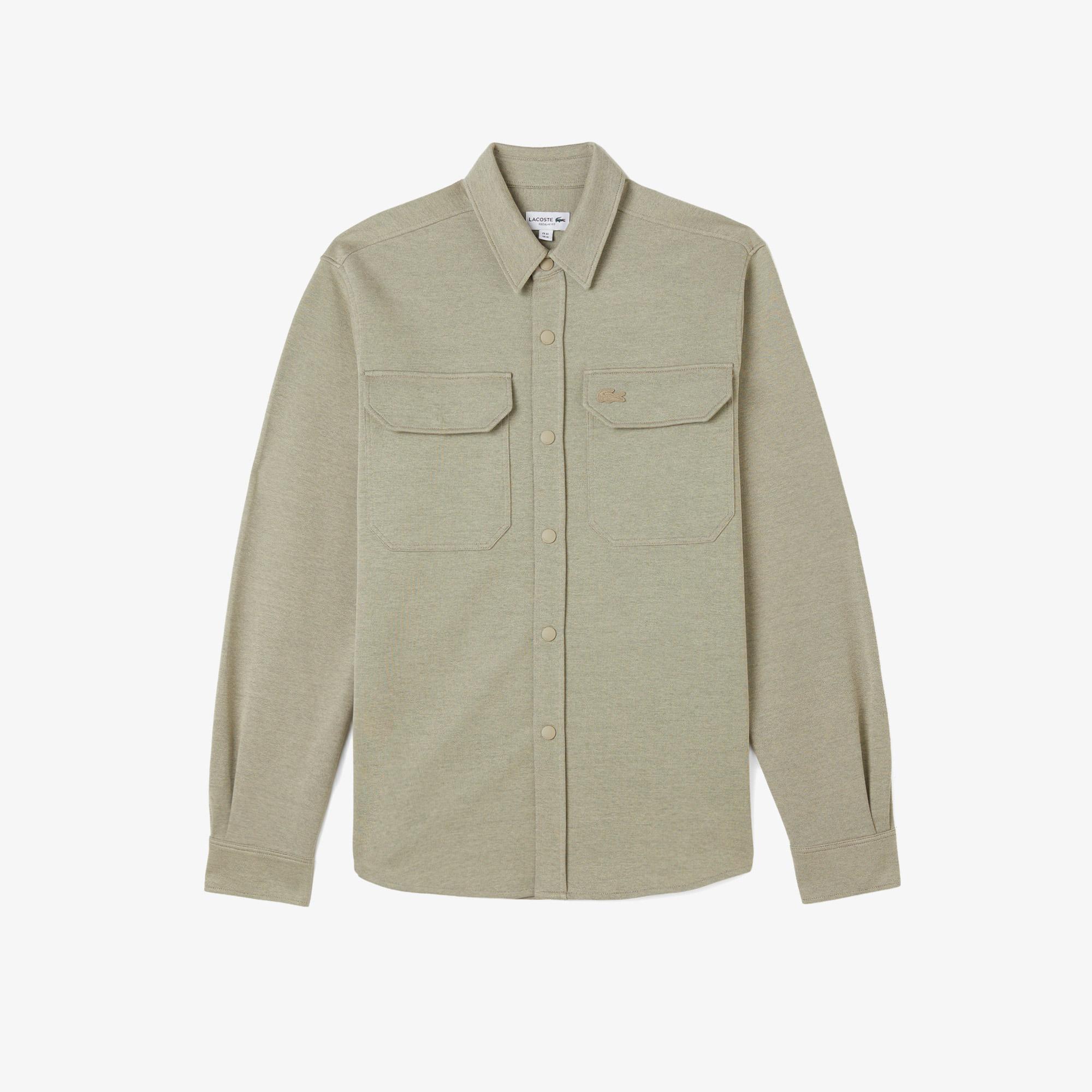 Lacoste Erkek Regular Fit Bej Gömlek
