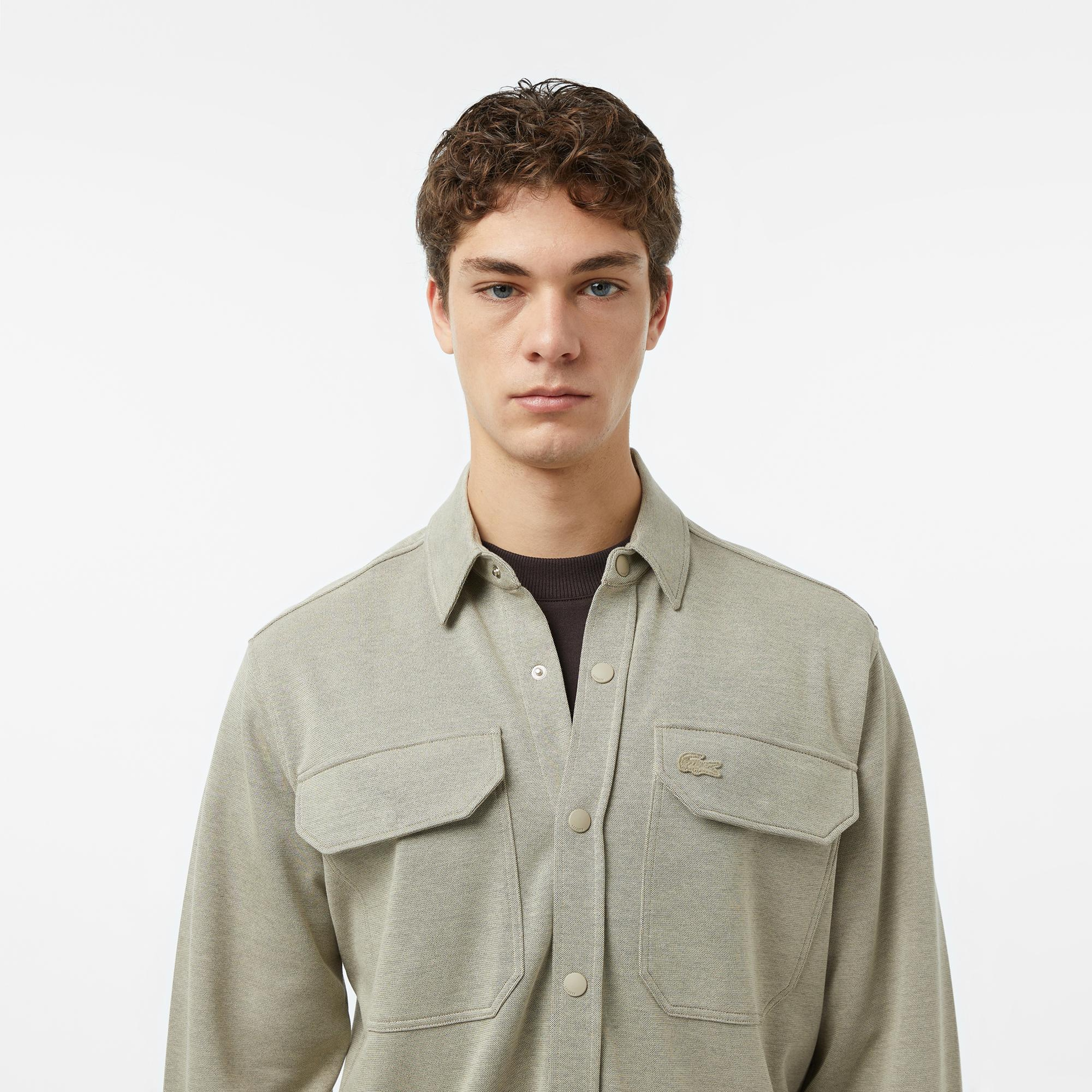 Lacoste Erkek Regular Fit Bej Gömlek